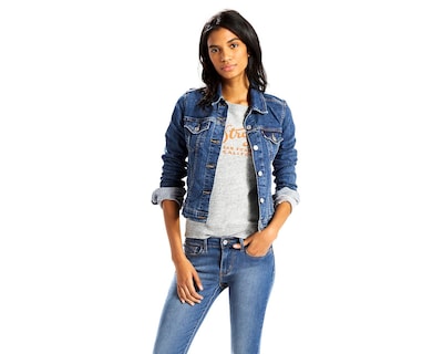 Foto 1 | Foto 1 | Chamarra Trucker Levi's de Mezclilla