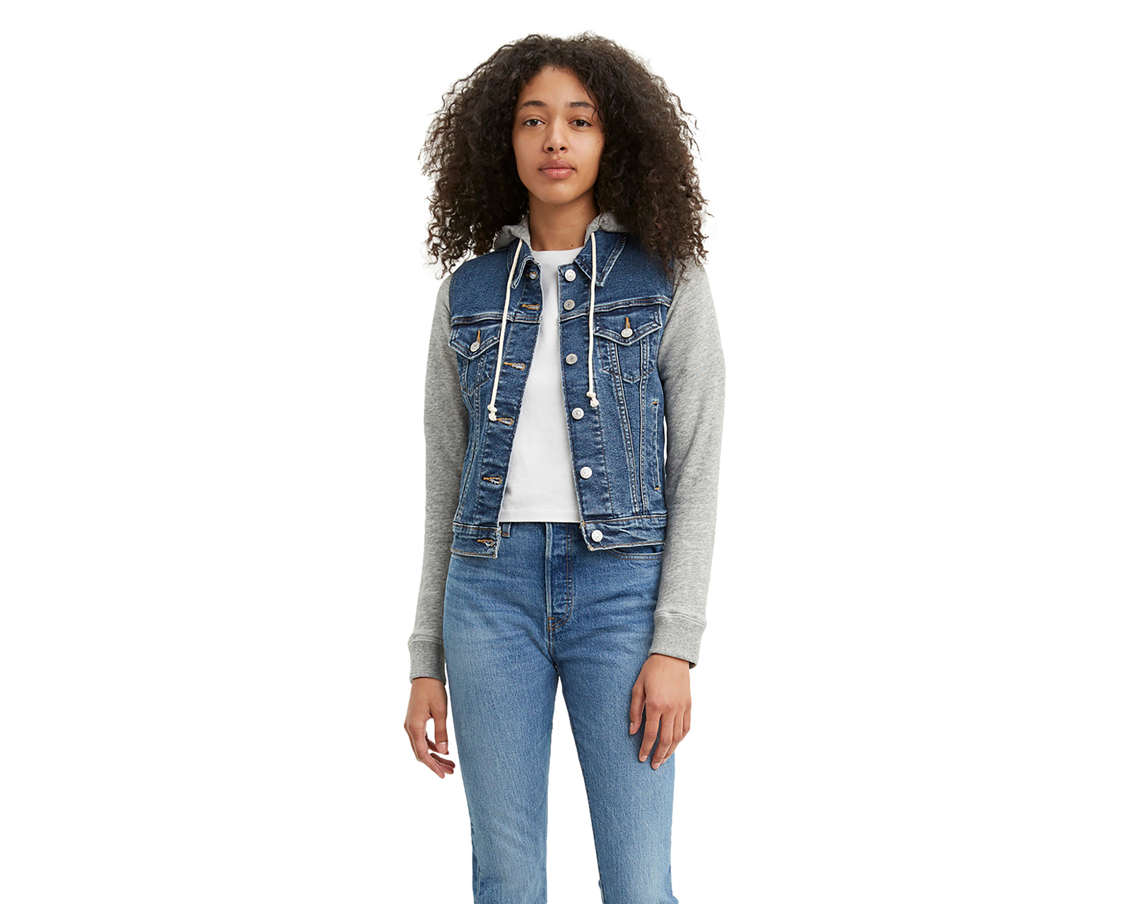 Chamarra Levi's de Mezclilla con Capucha