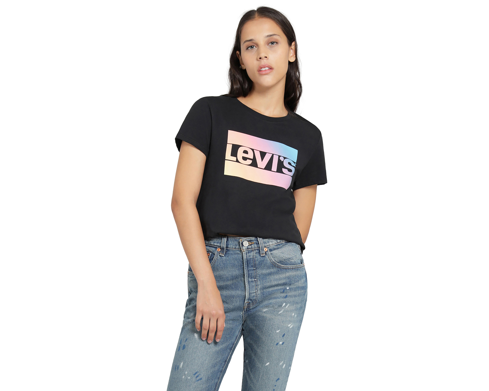 Playera Levi's Manga Corta con Cuello Redondo