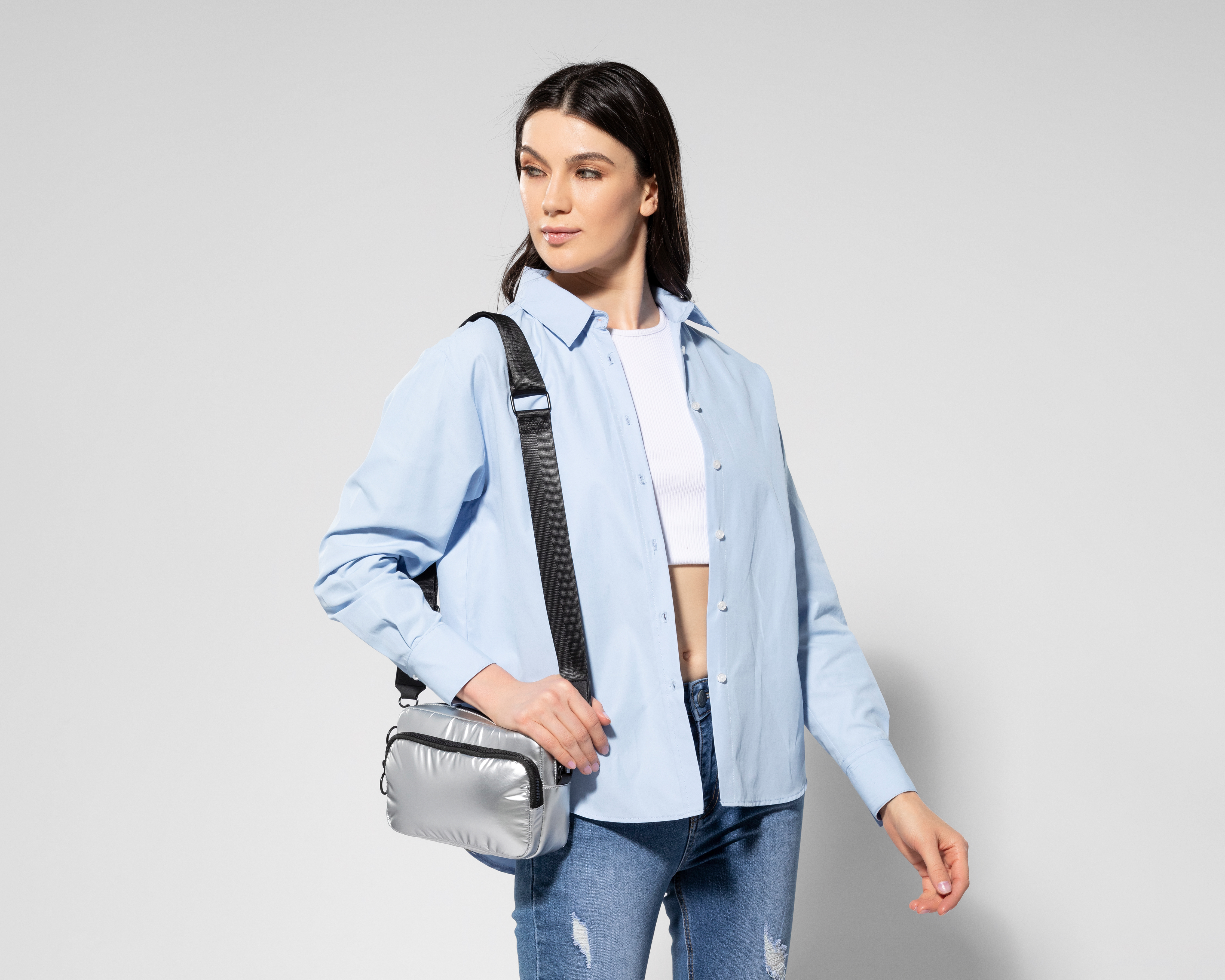 Foto 7 pulgar | Foto 6 | Bolsa Cruzada Thinner