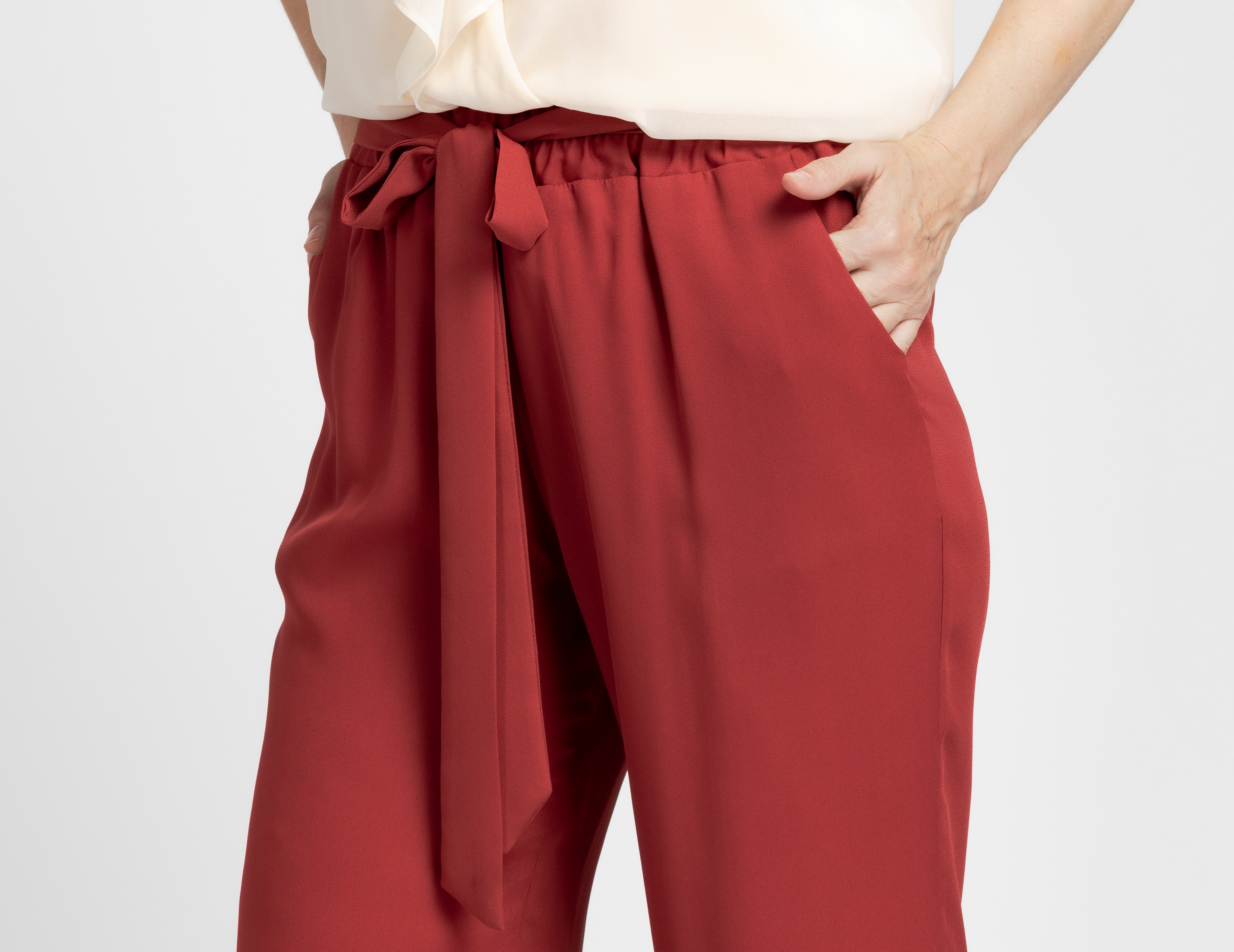 Foto 5 pulgar | Foto 4 | Pantalón Ancho Sahara Chedrón para Mujer
