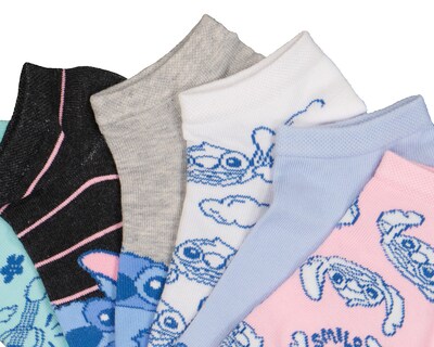 Foto 2 | Foto 2 | Calcetas Tines Disney Lilo & Stitch para Mujer 6 Pares