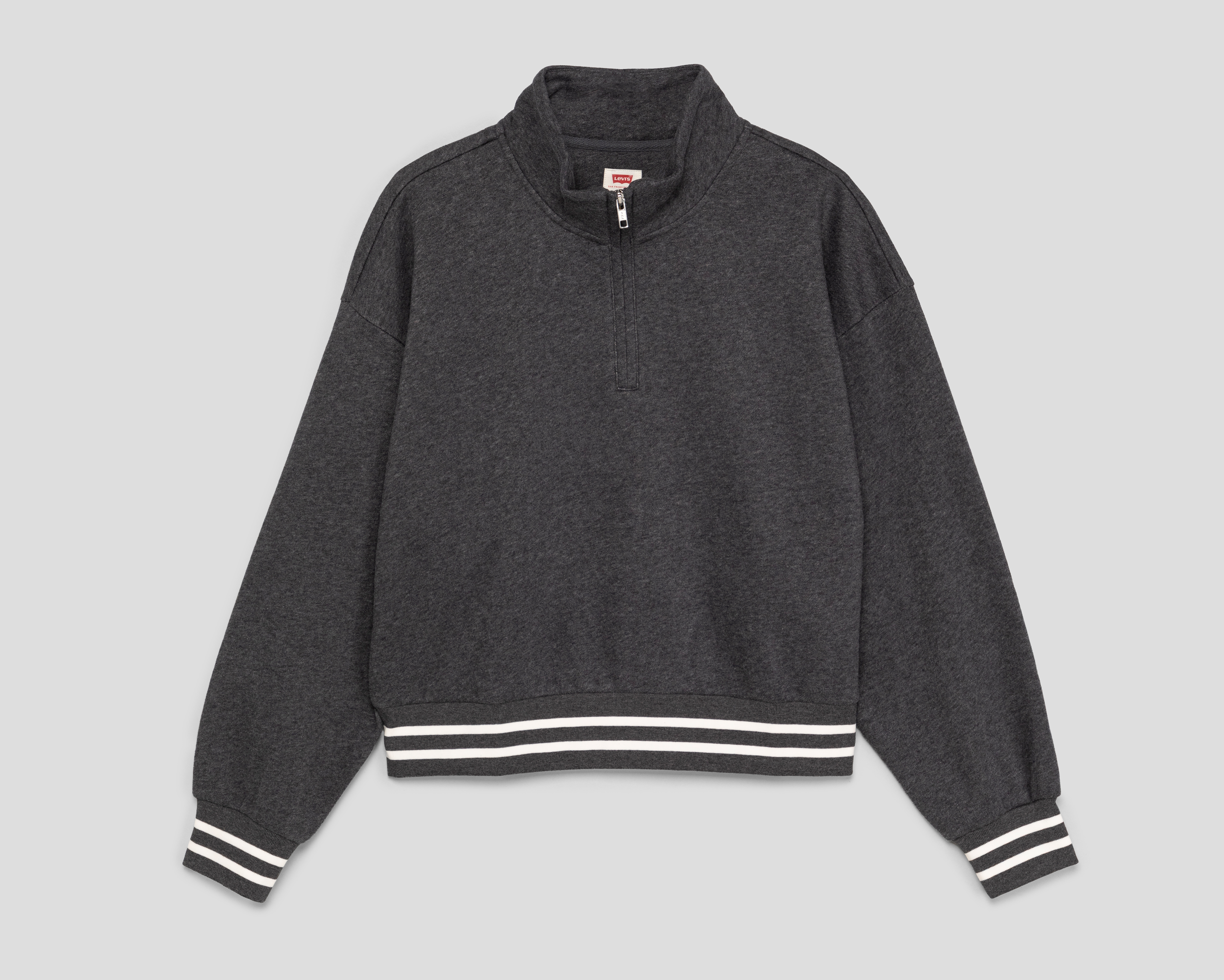 Foto 2 pulgar | Foto 1 | Sudadera de Cuello Alto Levi's para Mujer