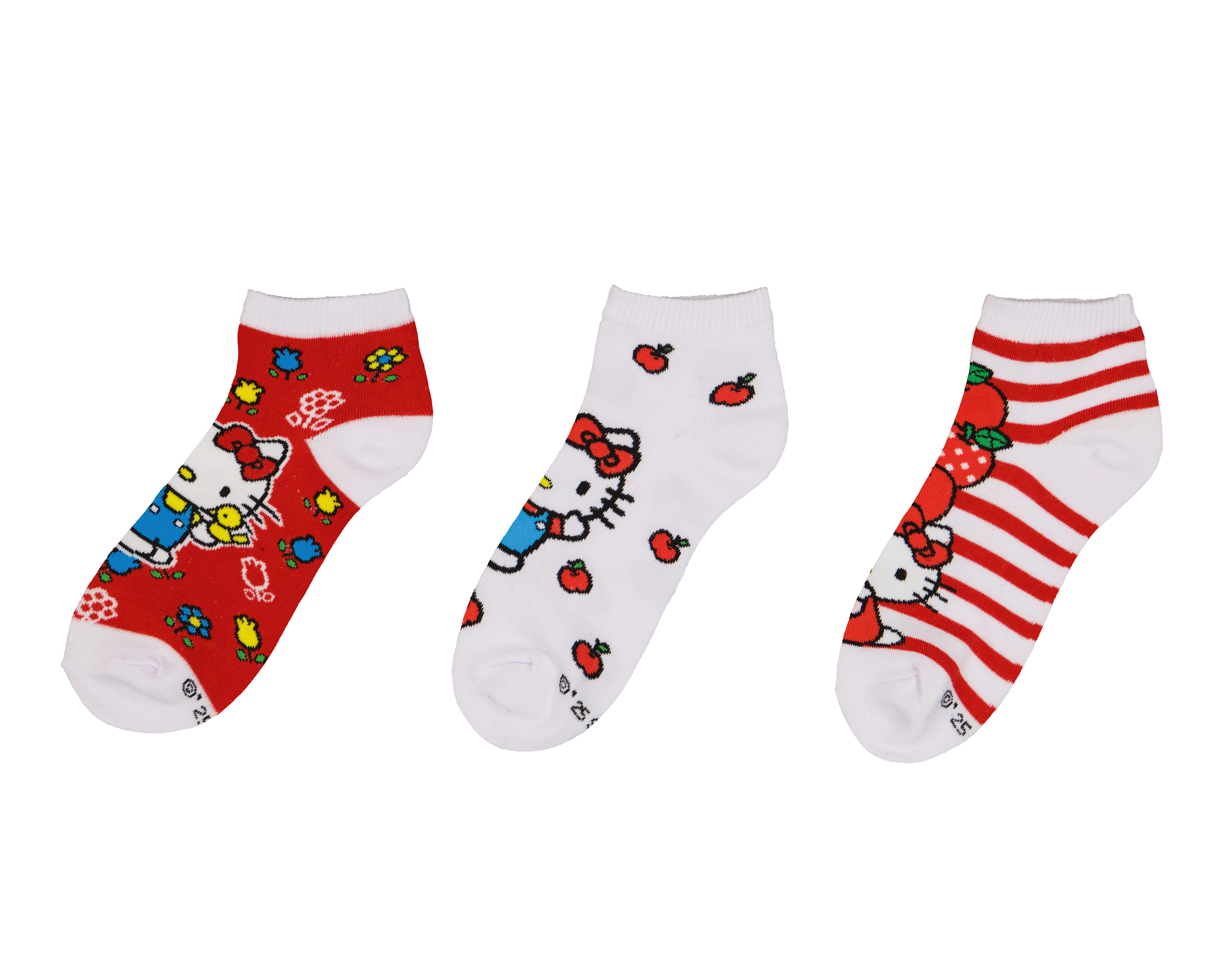 Calcetas Hello Kitty para Mujer 3 Pares