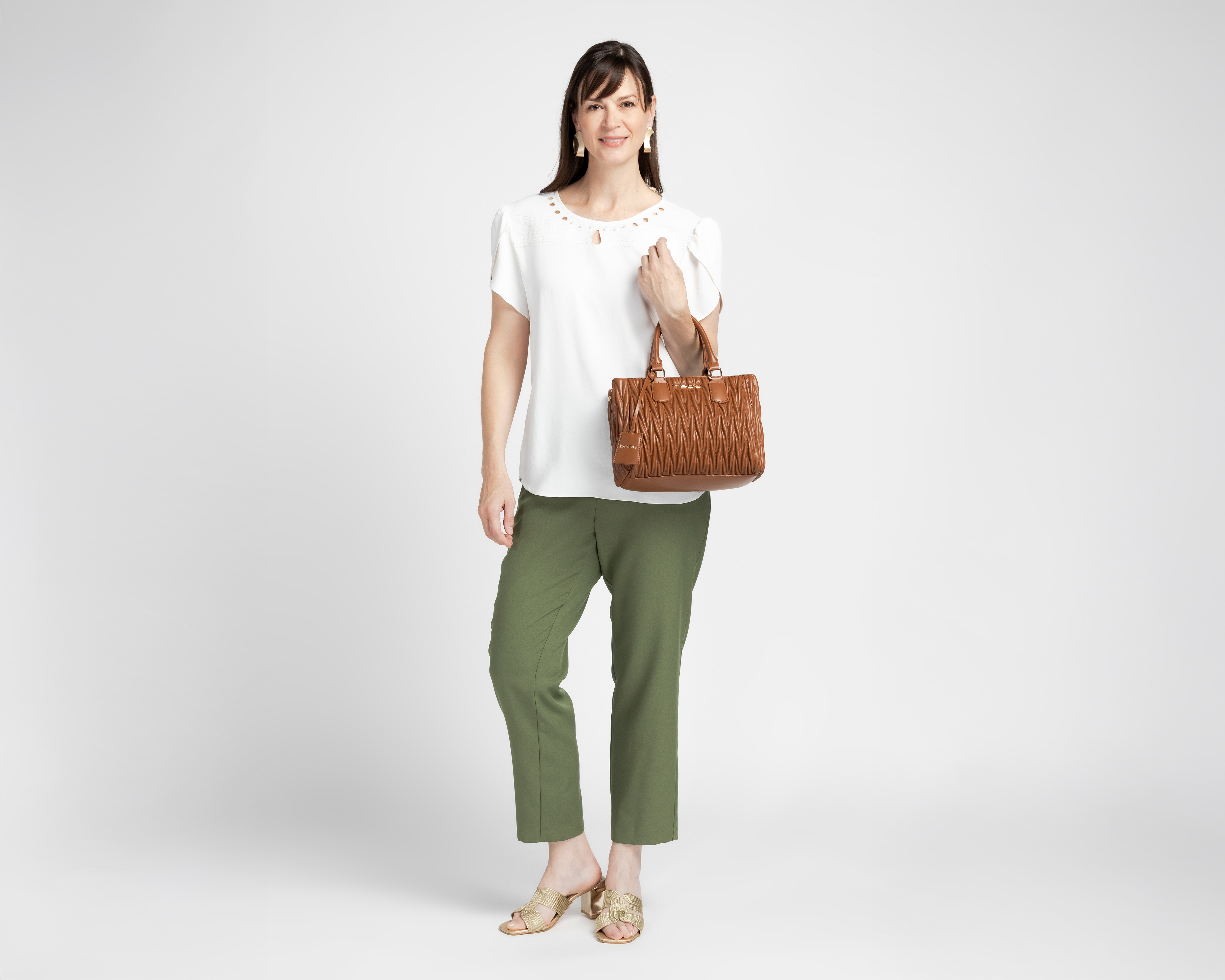 Foto 2 | Foto 2 | Pantalón de Vestir Sahara Verde para Mujer