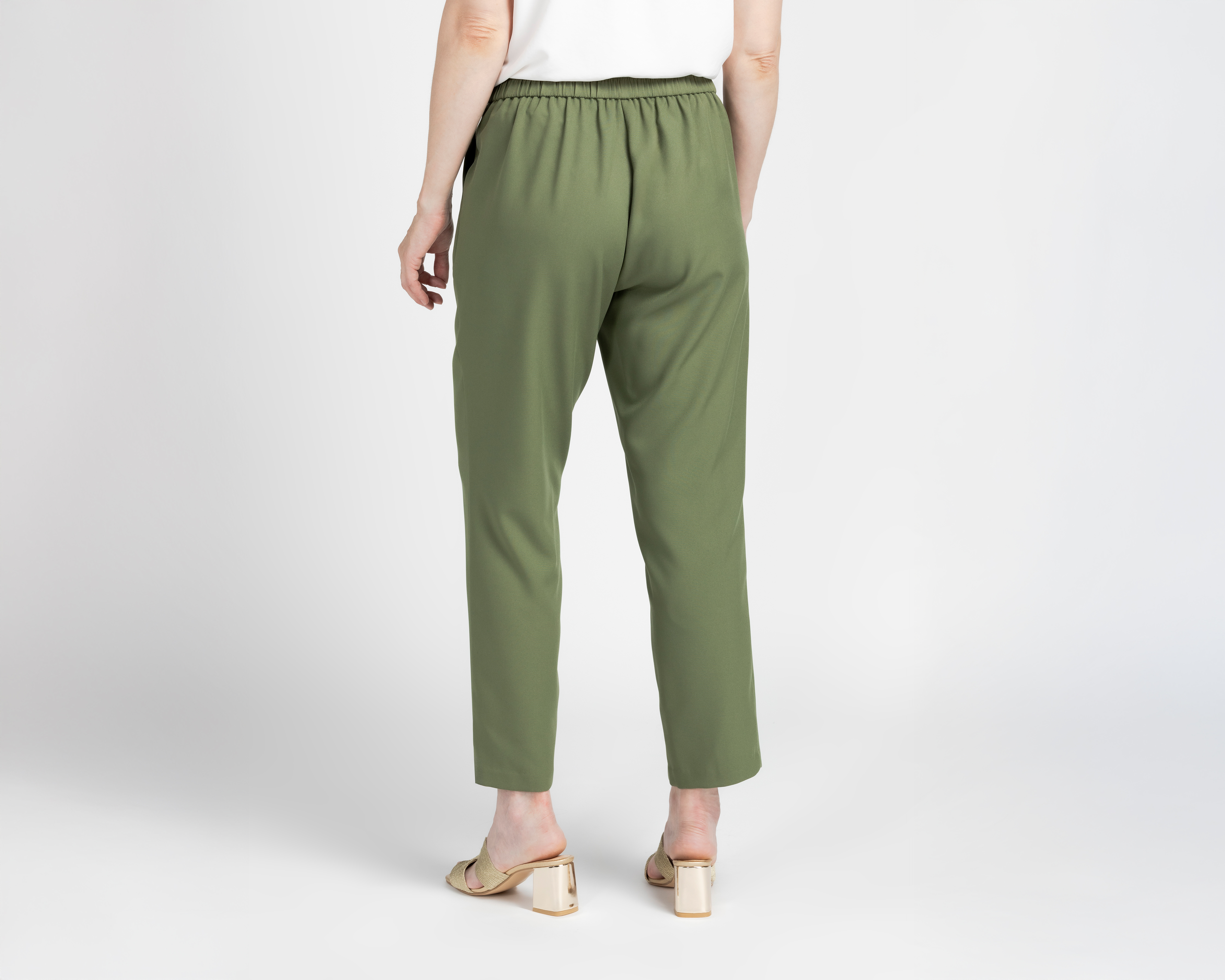 Foto 4 pulgar | Foto 3 | Pantalón de Vestir Sahara Verde para Mujer