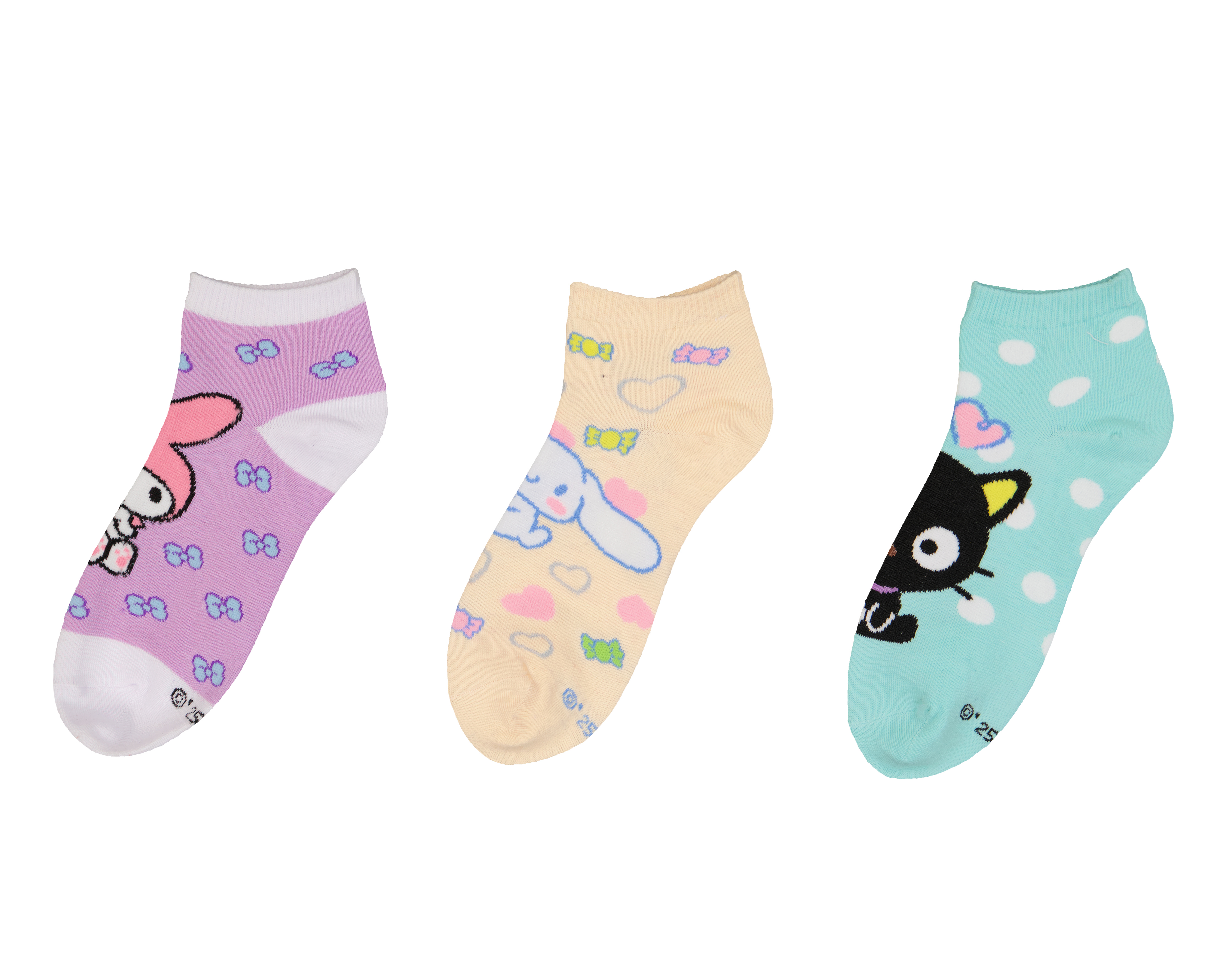 Foto 1 | Foto 1 | Calcetas Hello Kitty para Mujer 3 Pares