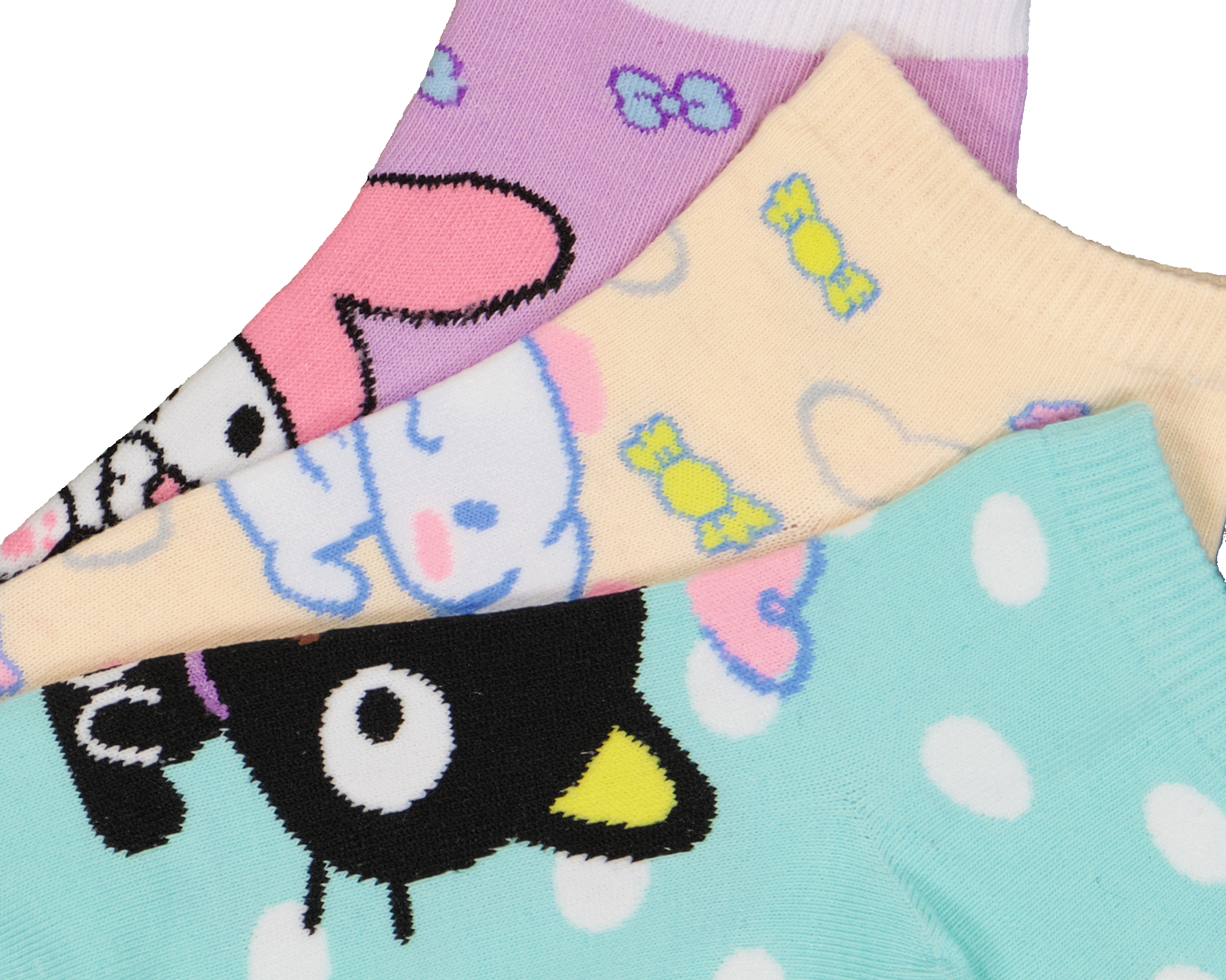 Foto 2 | Foto 2 | Calcetas Hello Kitty para Mujer 3 Pares