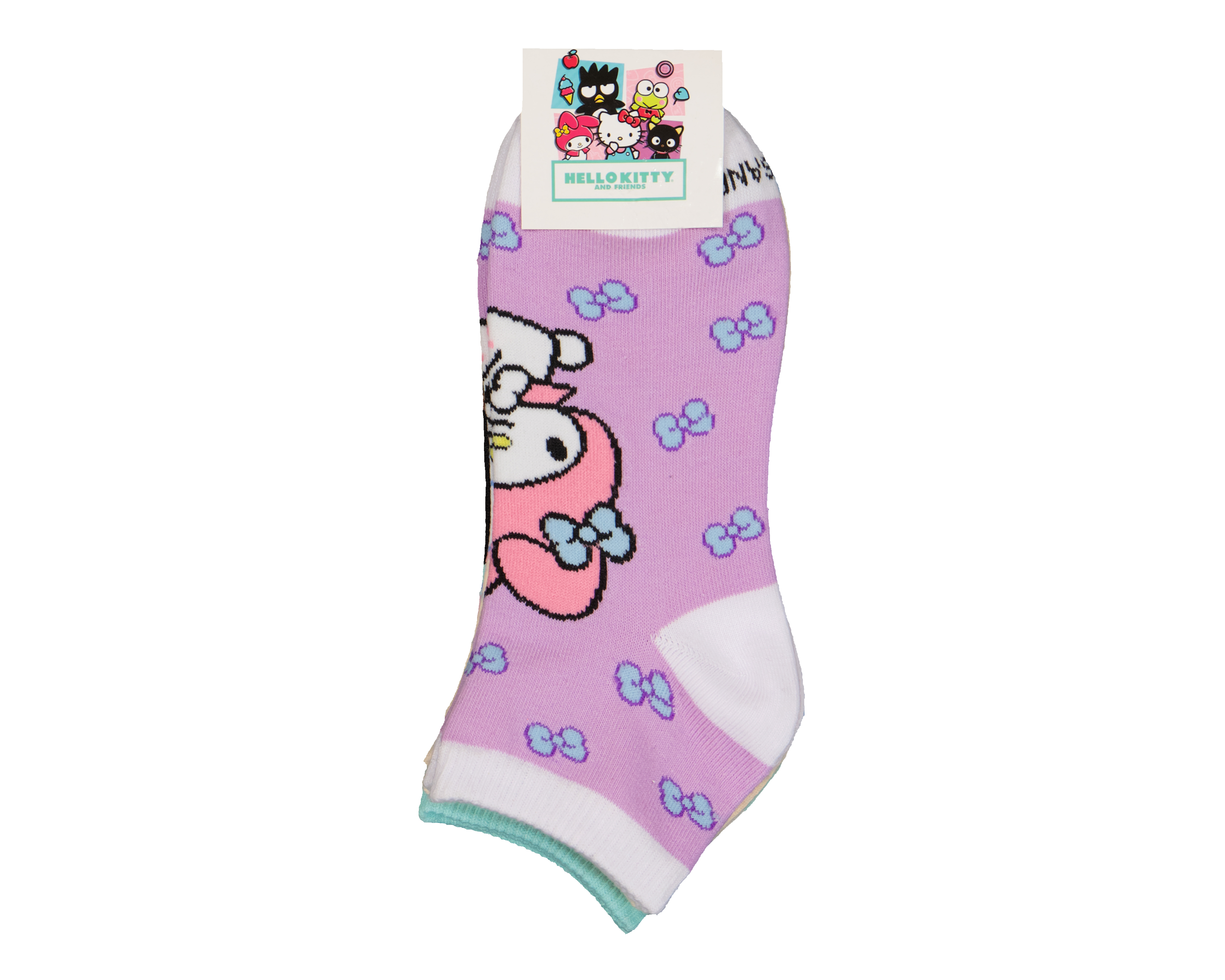 Foto 3 | Foto 3 | Calcetas Hello Kitty para Mujer 3 Pares