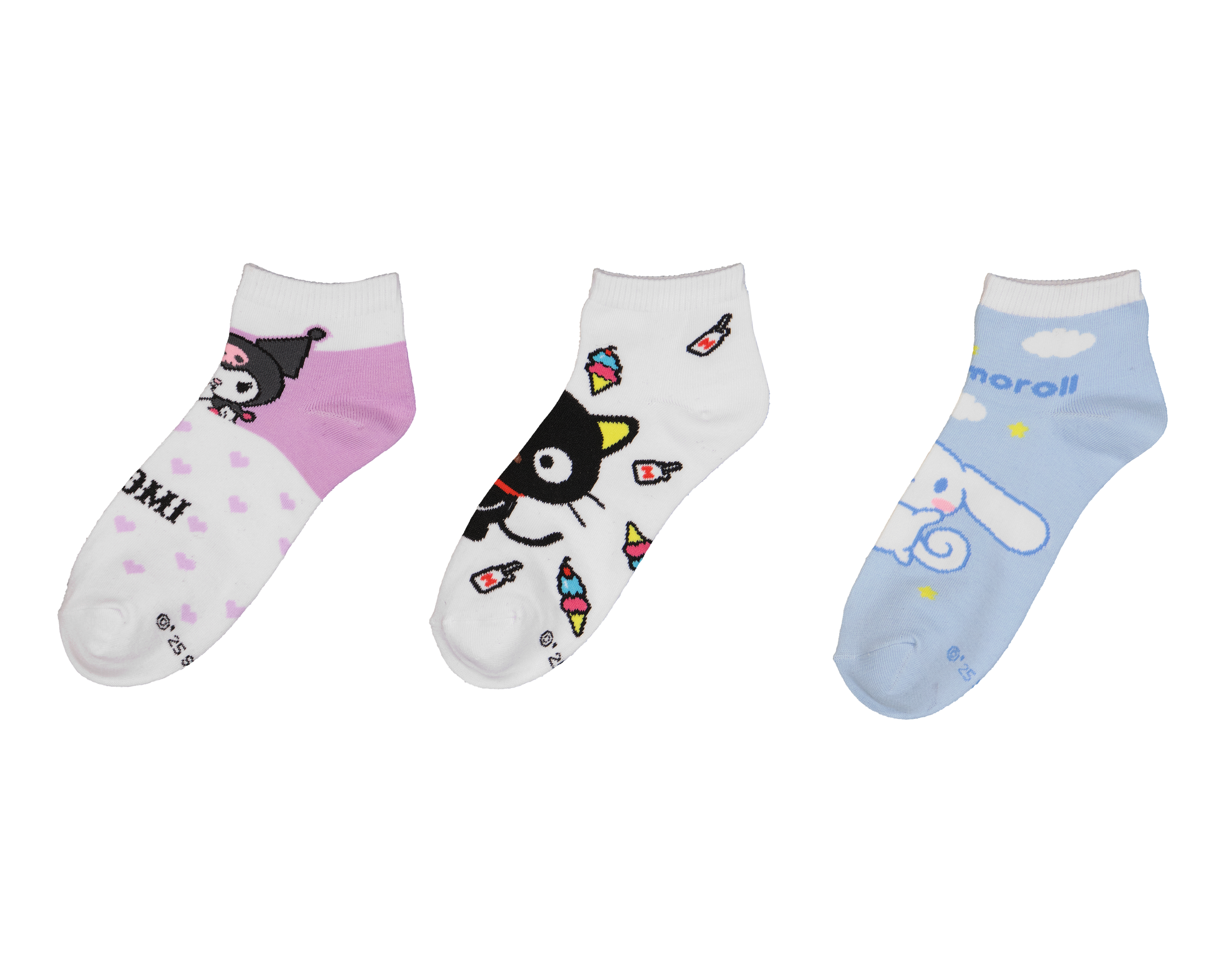 Foto 1 | Foto 1 | Calcetas Hello Kitty para Mujer 3 Pares