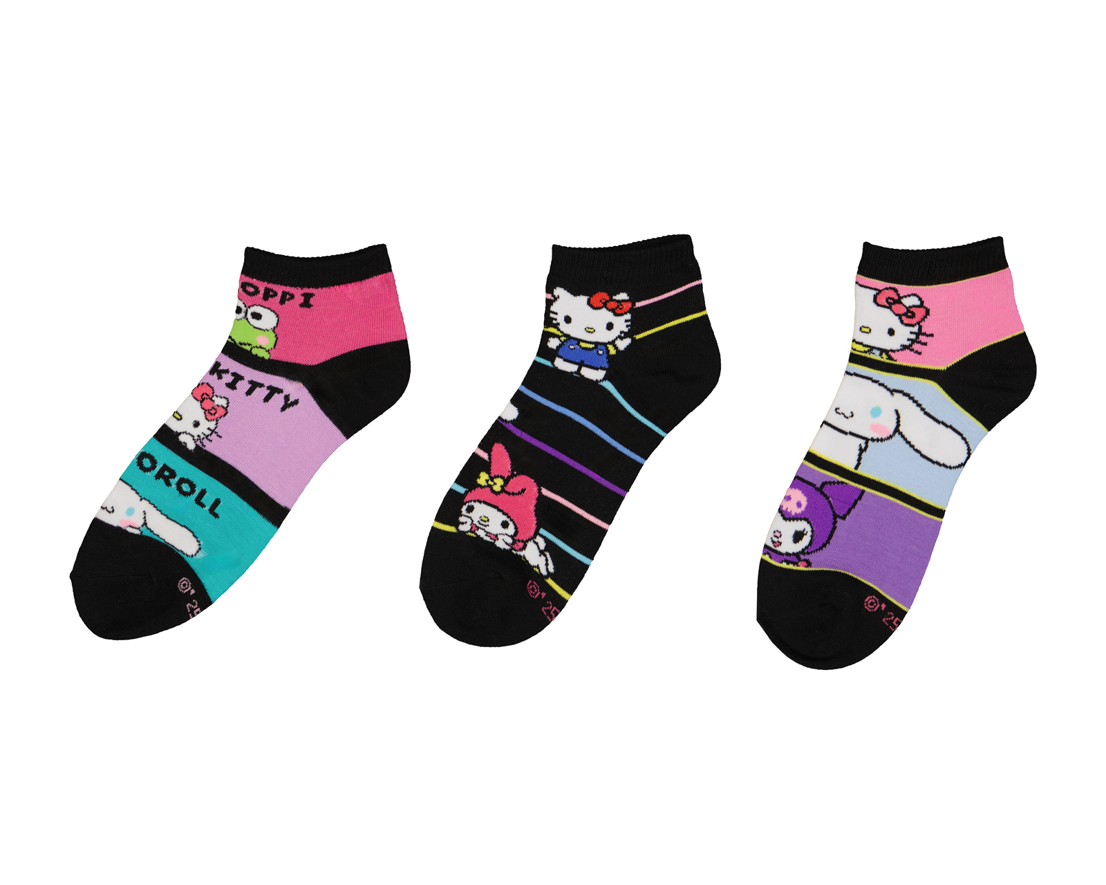 Calcetas Hello Kitty para Mujer 3 Pares