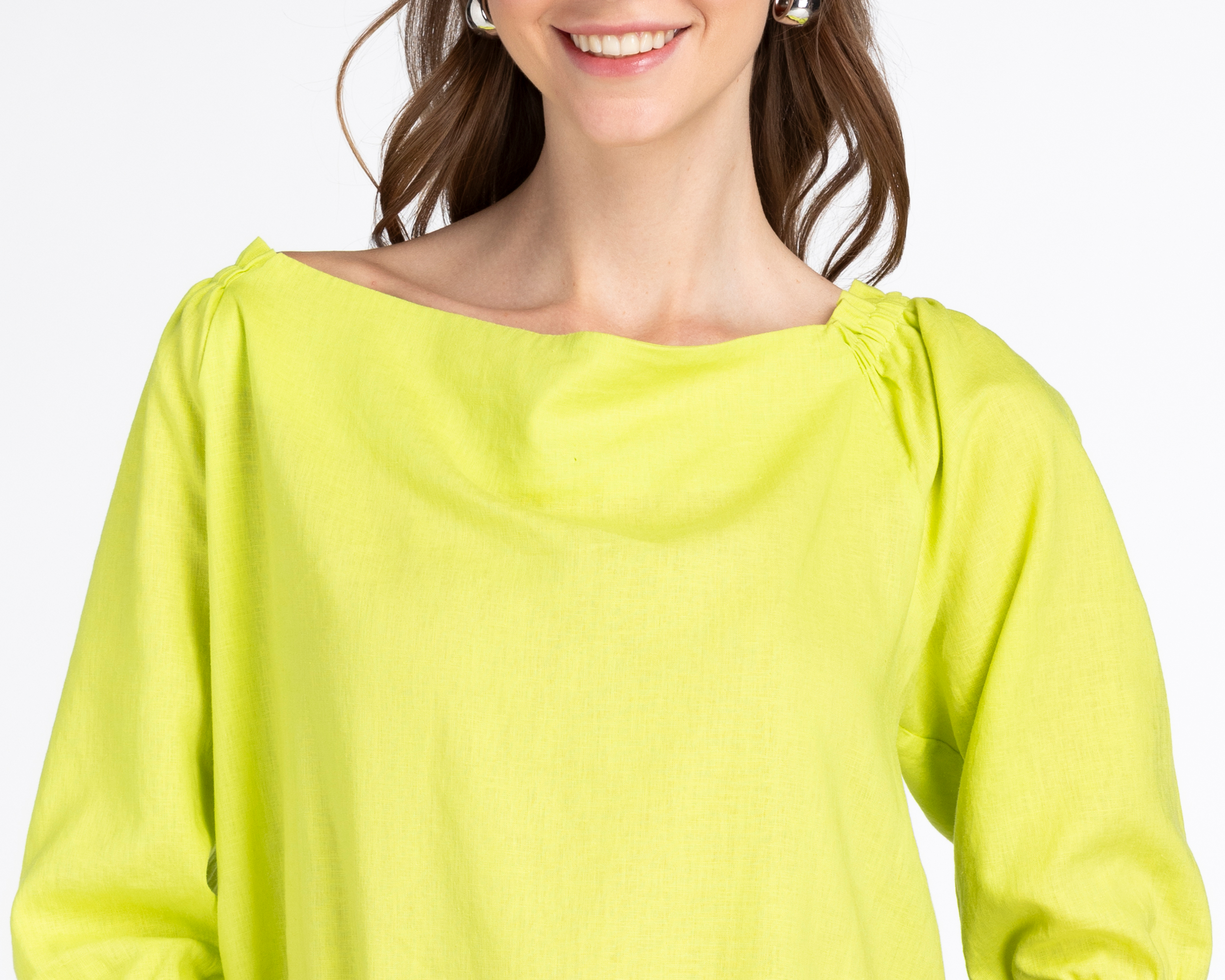 Foto 5 pulgar | Foto 4 | Blusa Andiamo Amarilla para Mujer