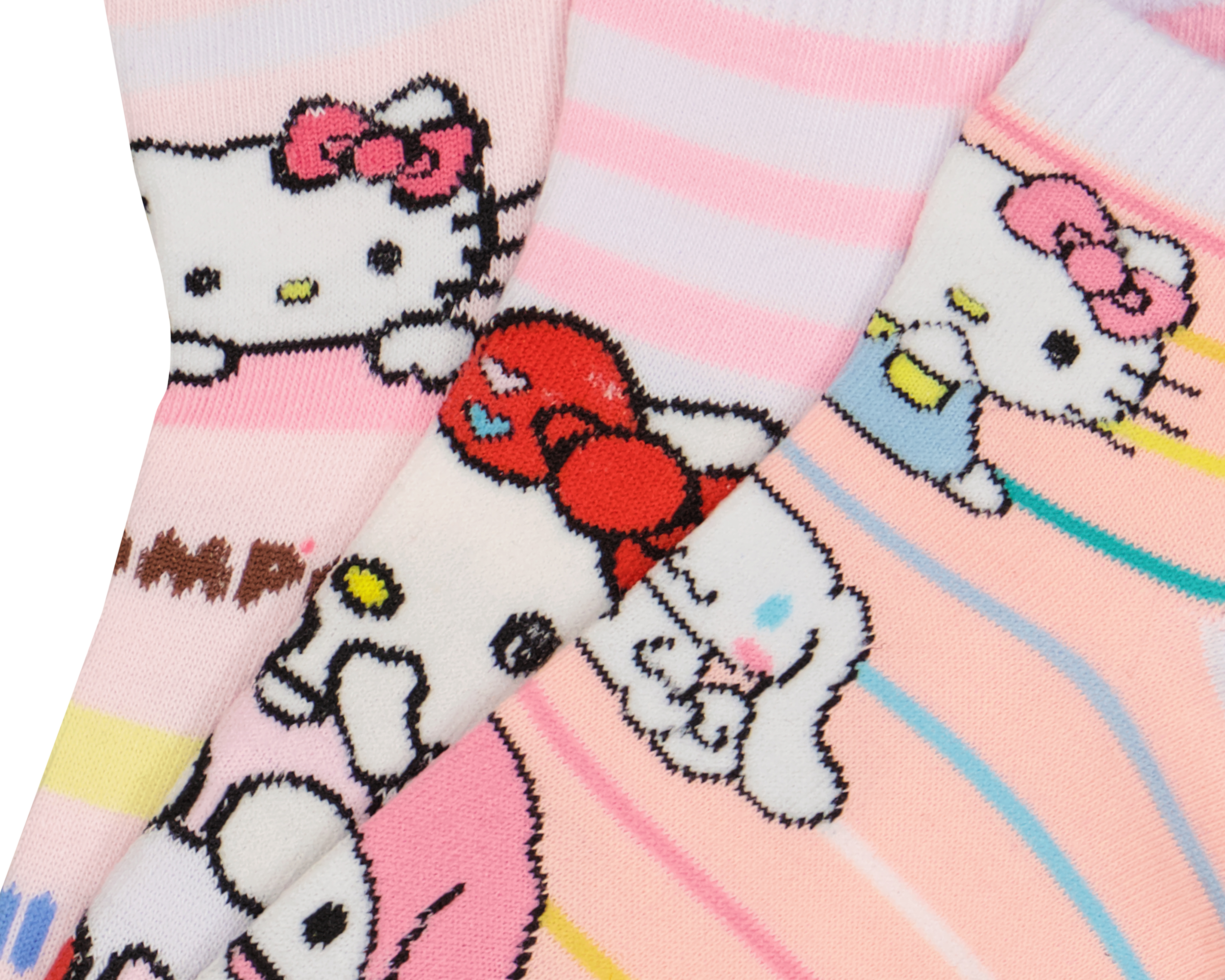 Foto 2 | Foto 2 | Calcetas Hello Kitty para Mujer 3 Pares