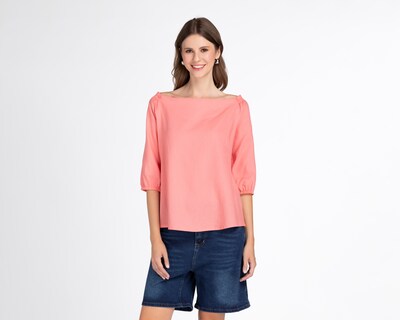 Foto 1 | Foto 1 | Blusa Andiamo Manga 3/4 para Mujer