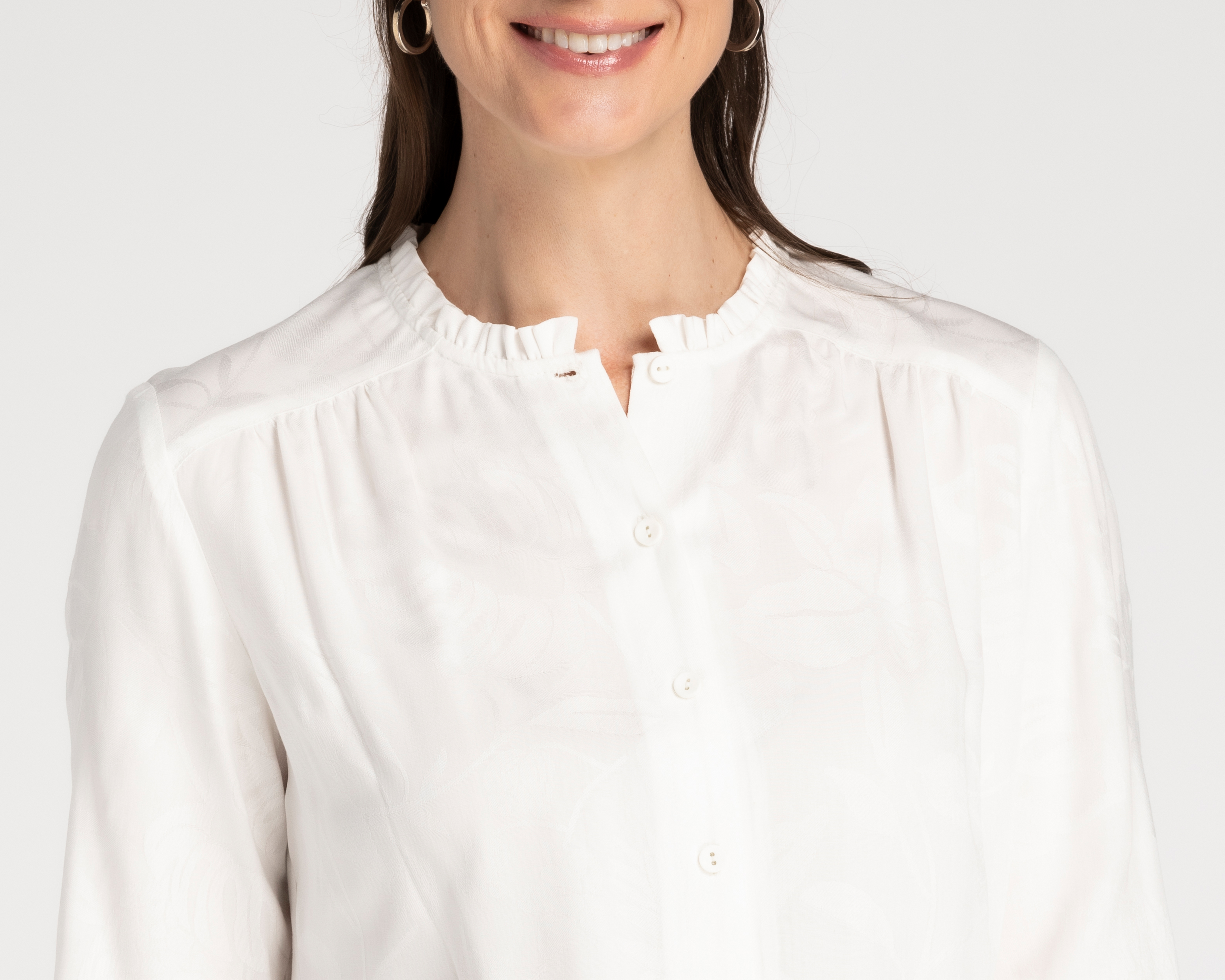 Foto 7 | Foto 7 | Blusa Sahara Manga 3/4 con Botones