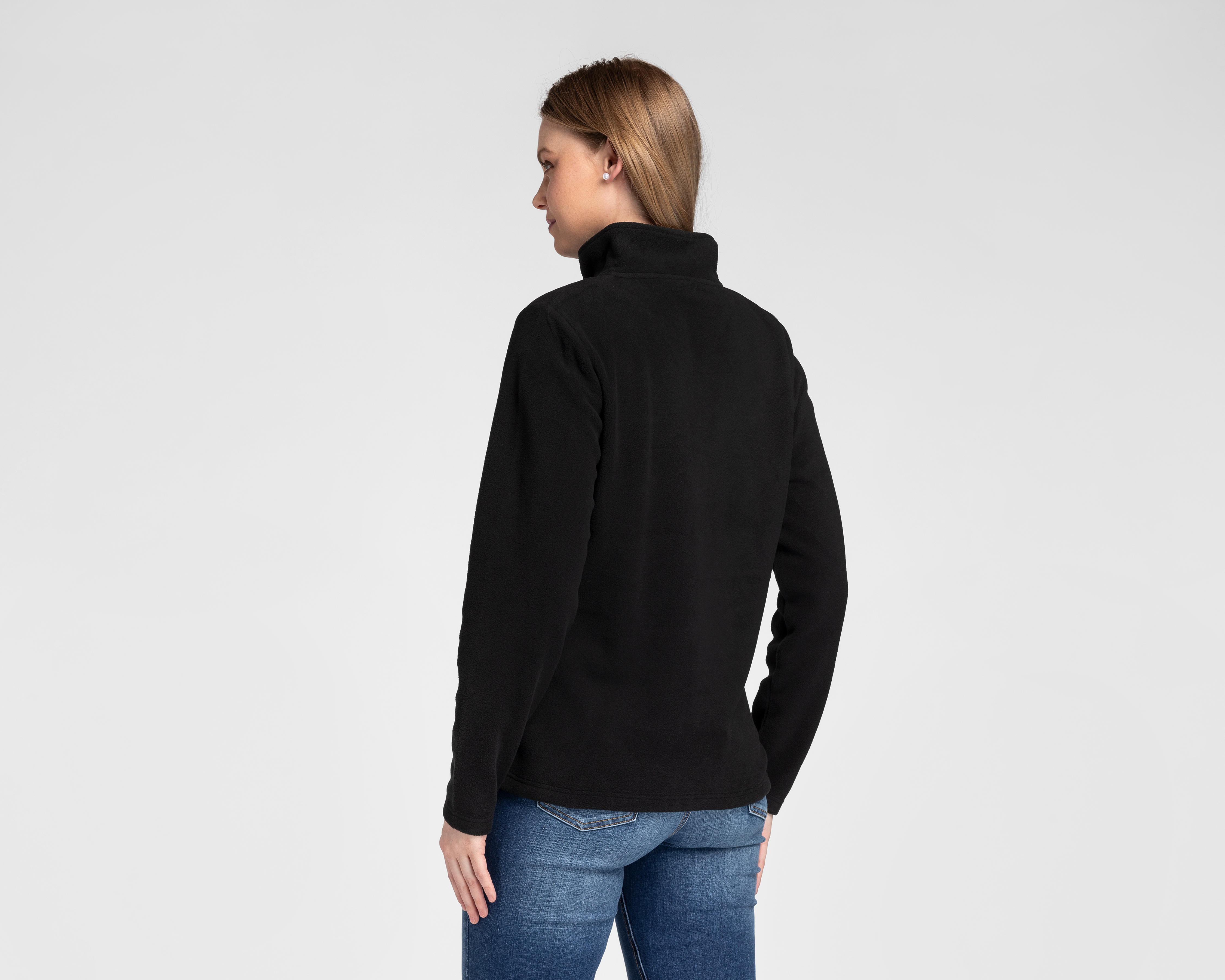 Foto 4 pulgar | Foto 3 | Chamarra Lucky Star Negra con Cuello Alto