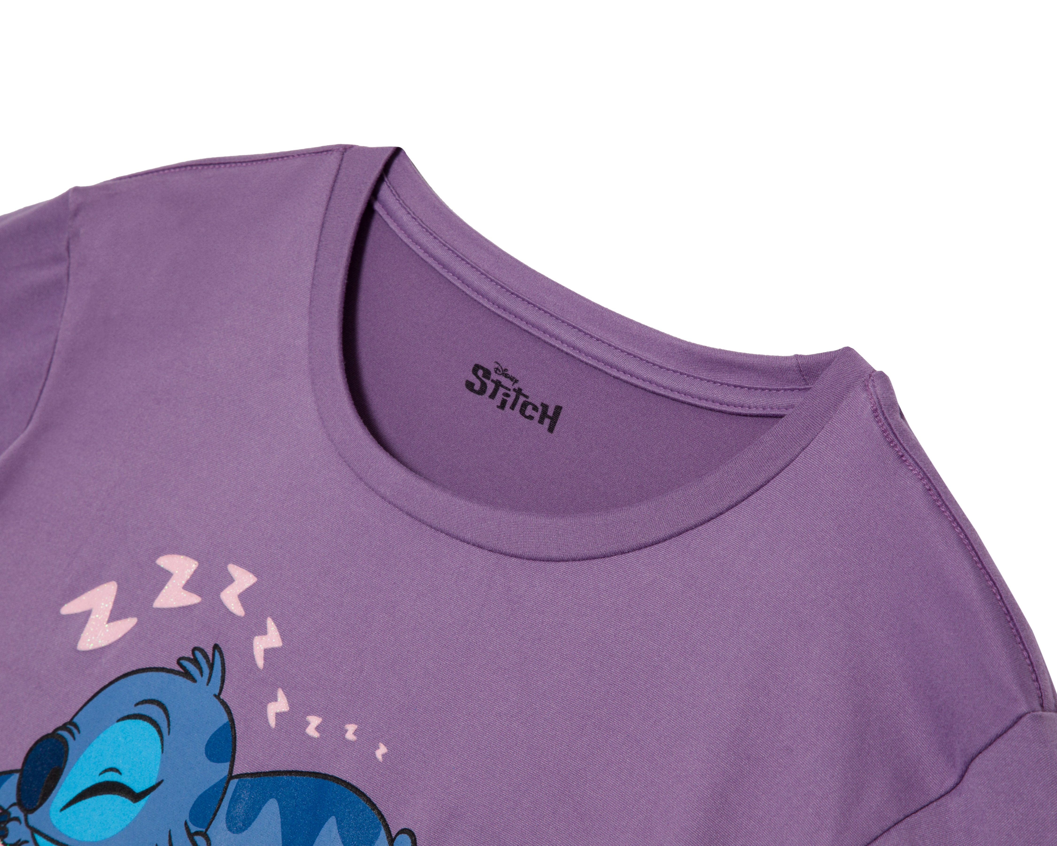 Foto 4 pulgar | Foto 3 | Pijama Disney Stitch para Mujer 2 Piezas