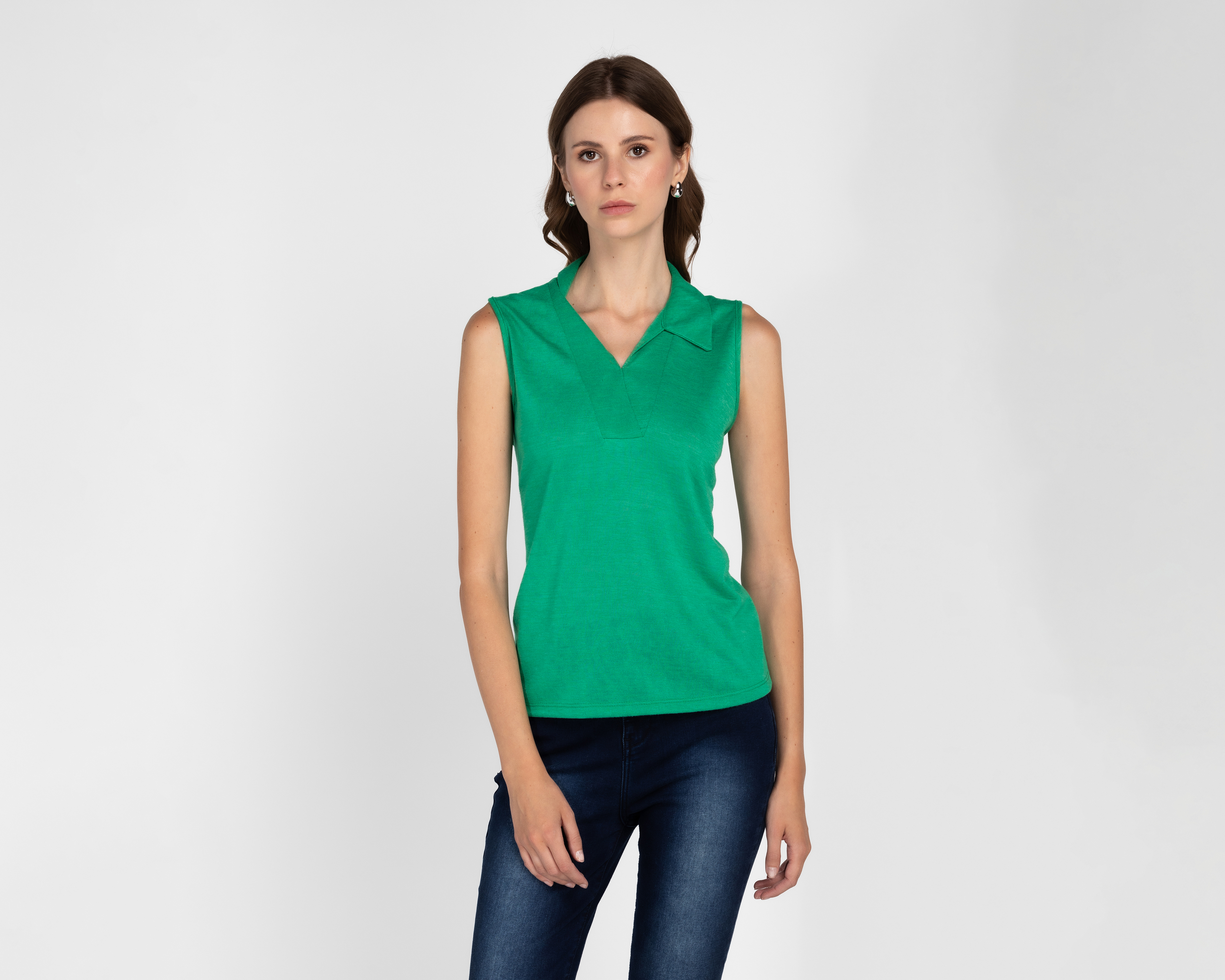 Foto 2 pulgar | Foto 1 | Blusa Andiamo sin Mangas para Mujer