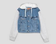 Chamarra de Mezclilla con Capucha Levi's para Mujer