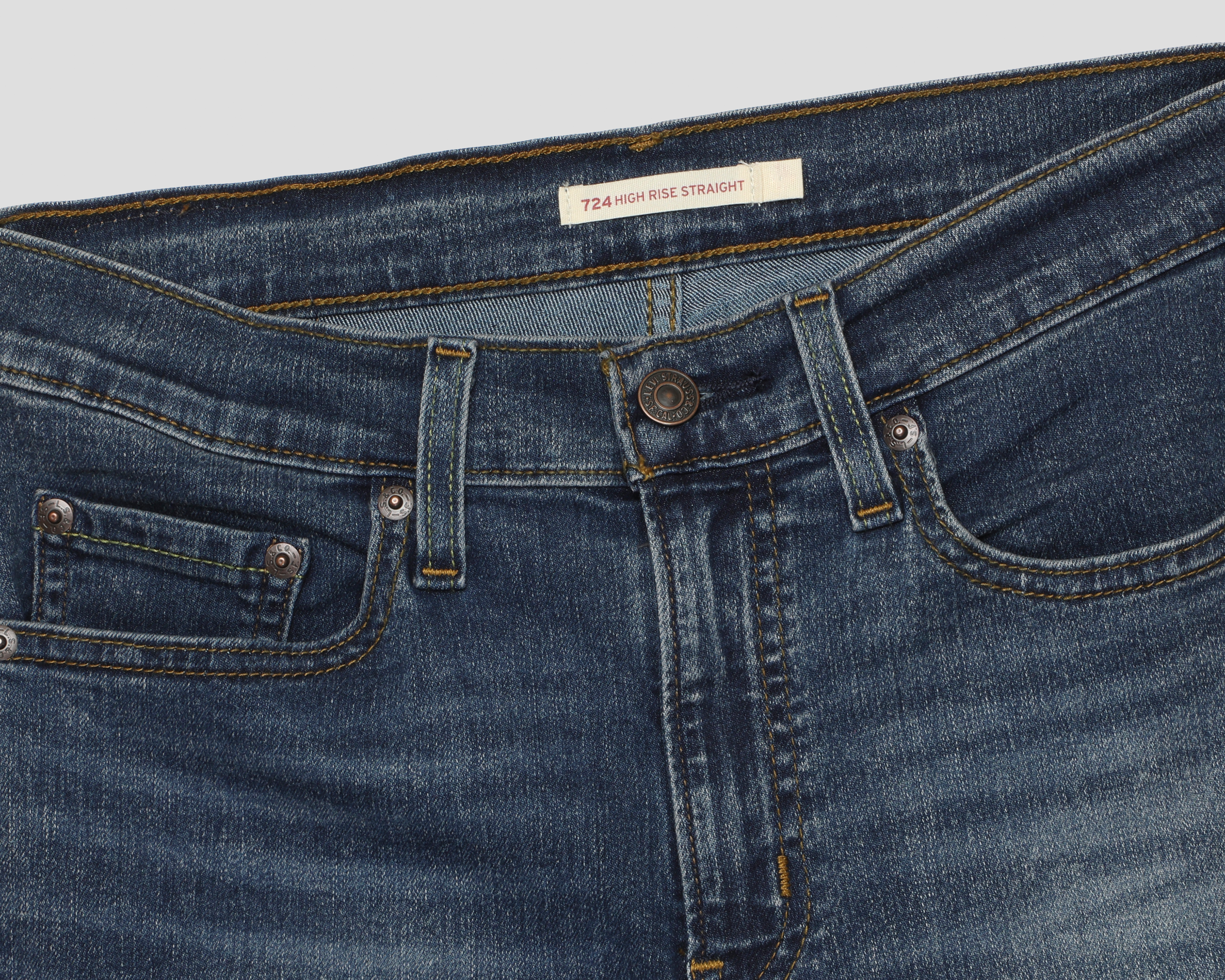 Foto 3 | Foto 3 | Jeans Levi's 724 High Rise Straight para Mujer