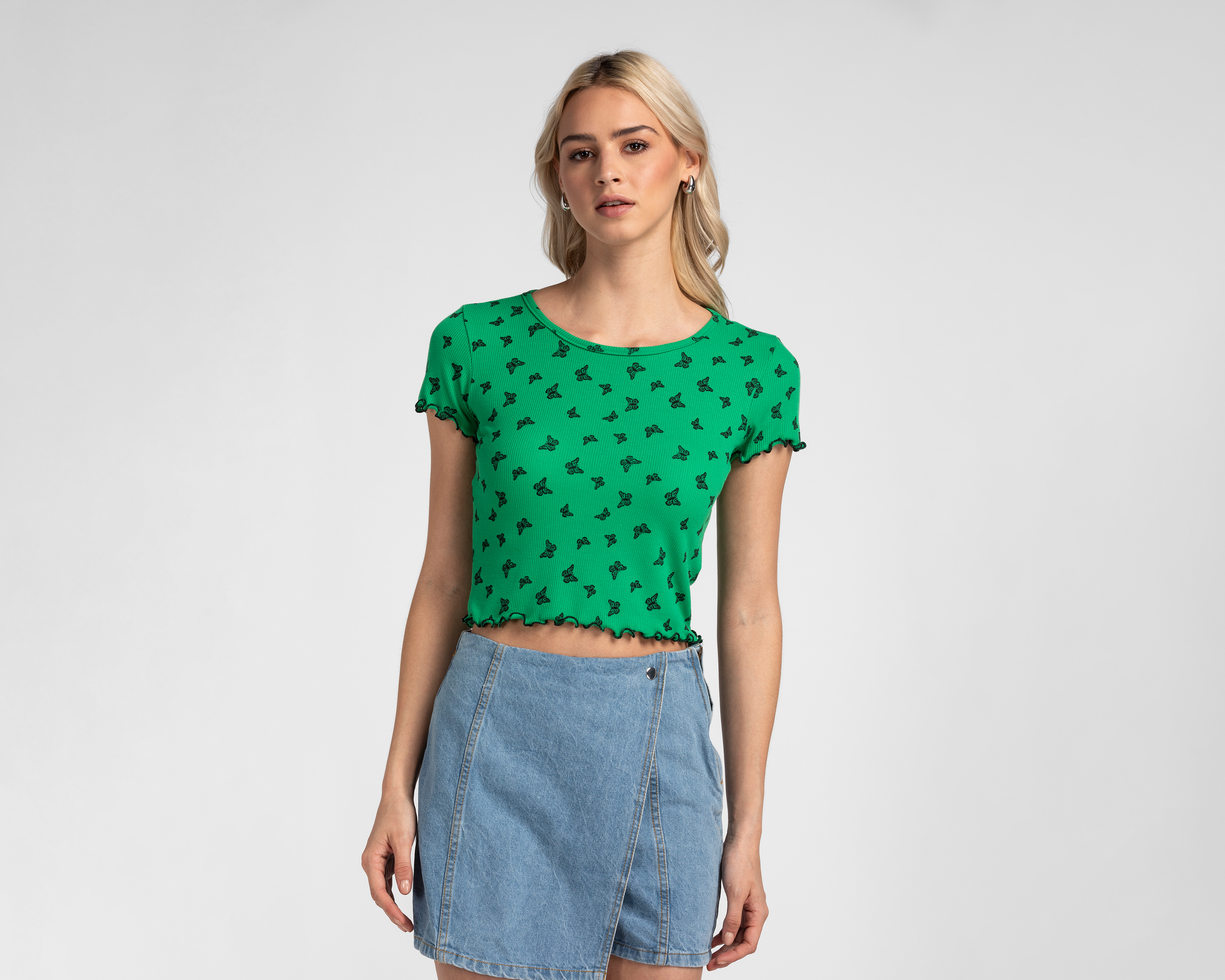 Foto 2 | Foto 2 | Playera Manga Corta 18 Forever para Mujer 2 Piezas