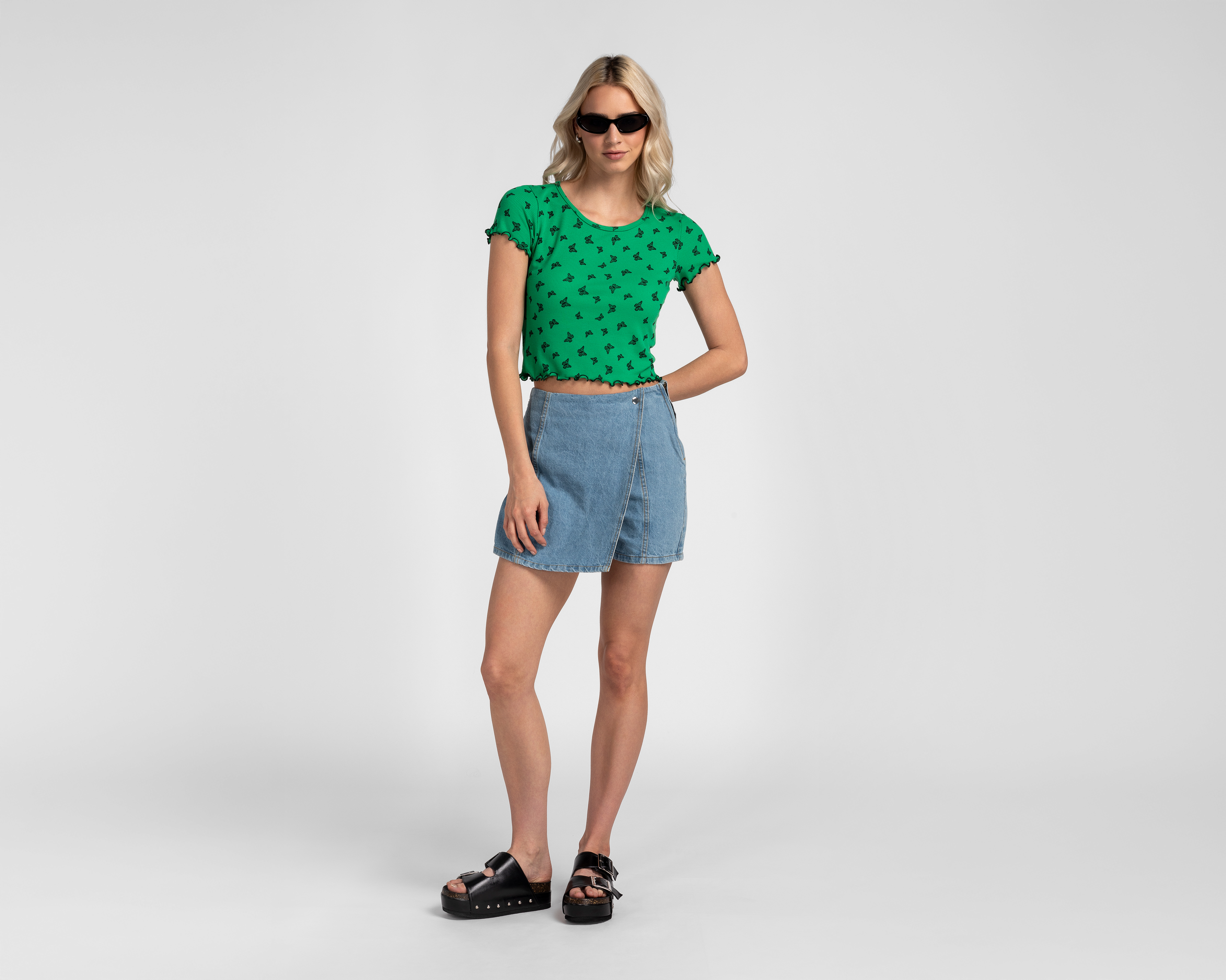 Foto 3 | Foto 3 | Playera Manga Corta 18 Forever para Mujer 2 Piezas