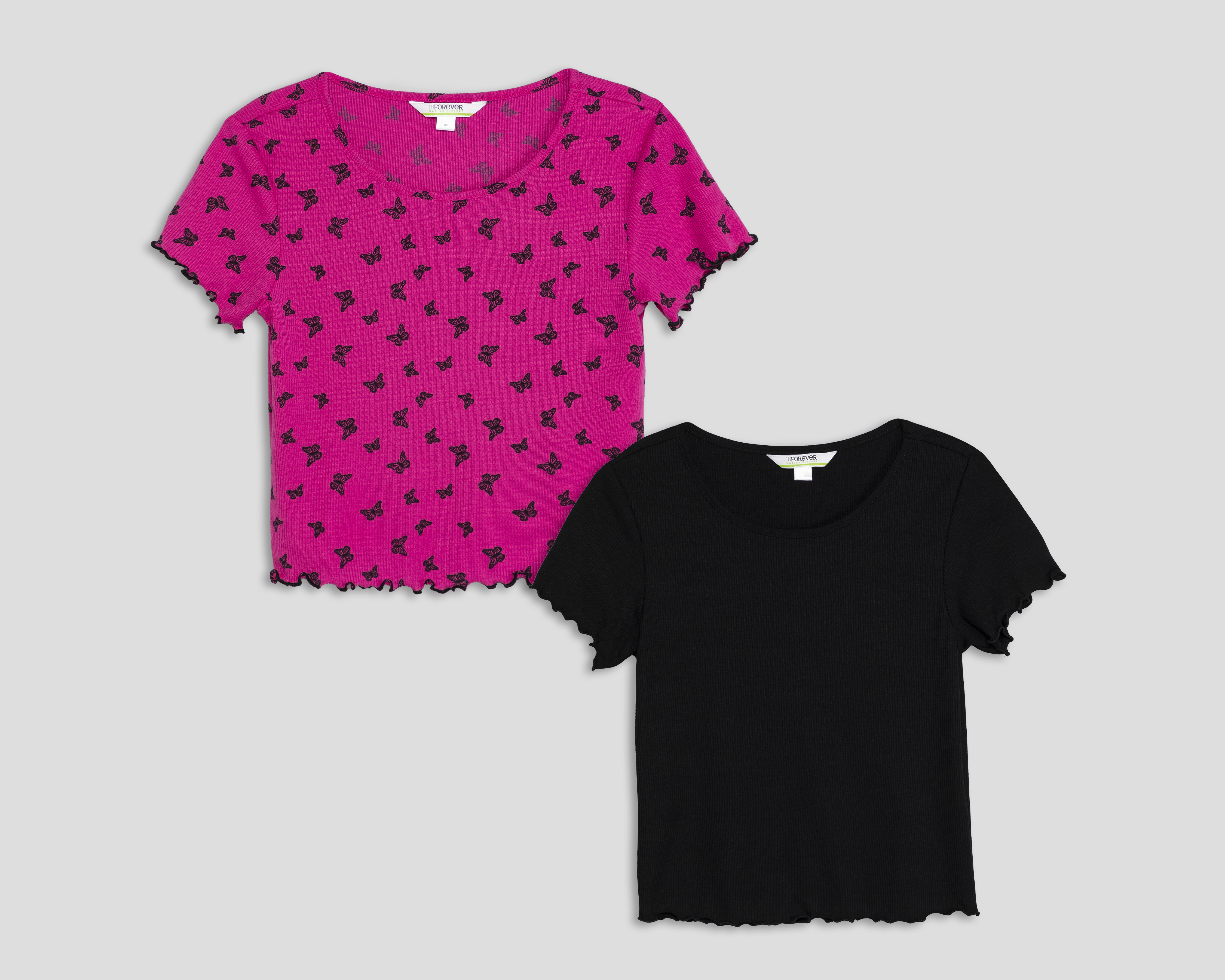 Playera Manga Corta 18 Forever para Mujer 2 Piezas