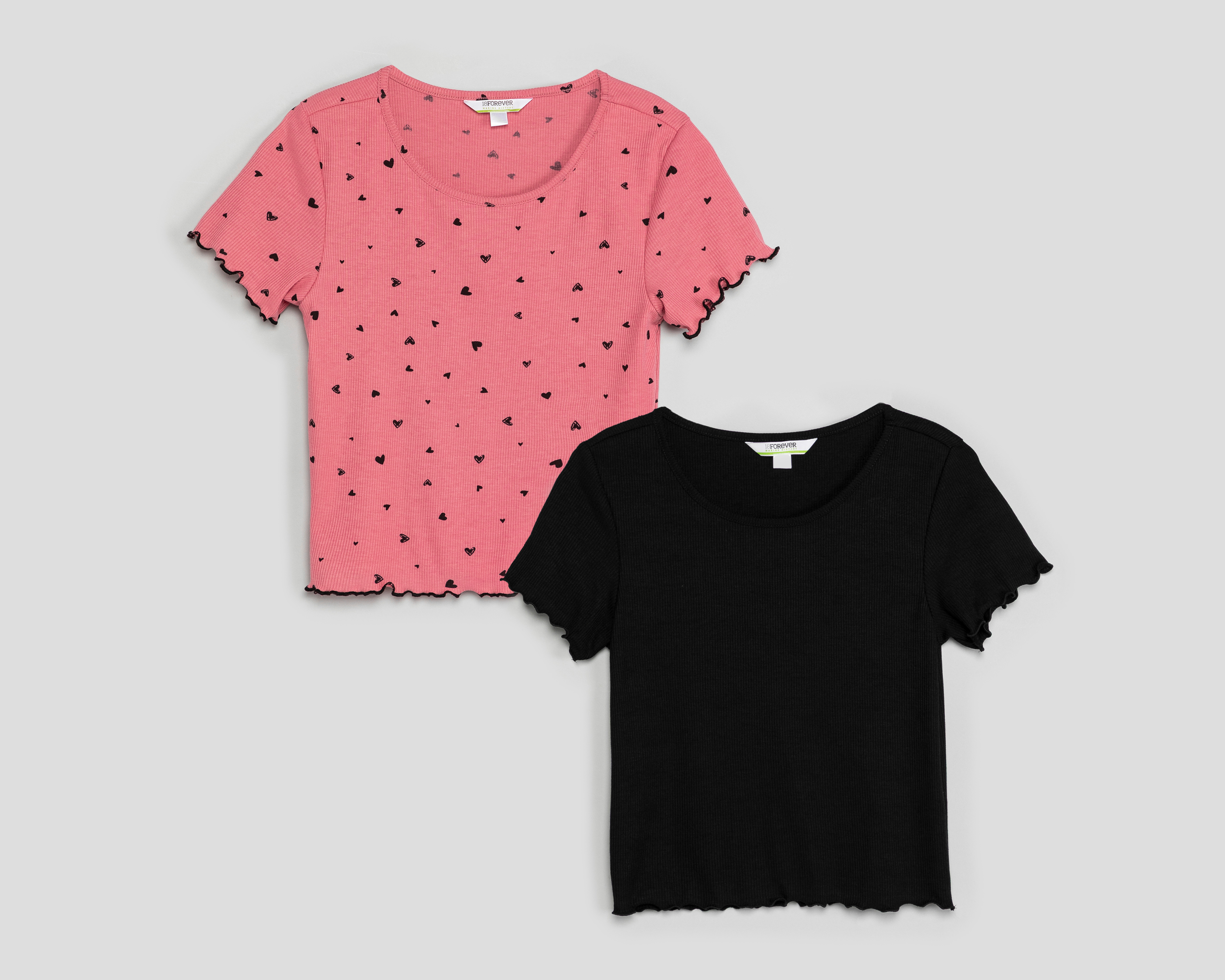 Playera Manga Corta 18 Forever para Mujer 2 Piezas