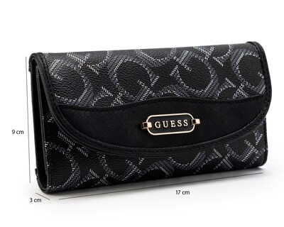 Foto 6 | Foto 6 | Cartera para Mujer Guess Negra
