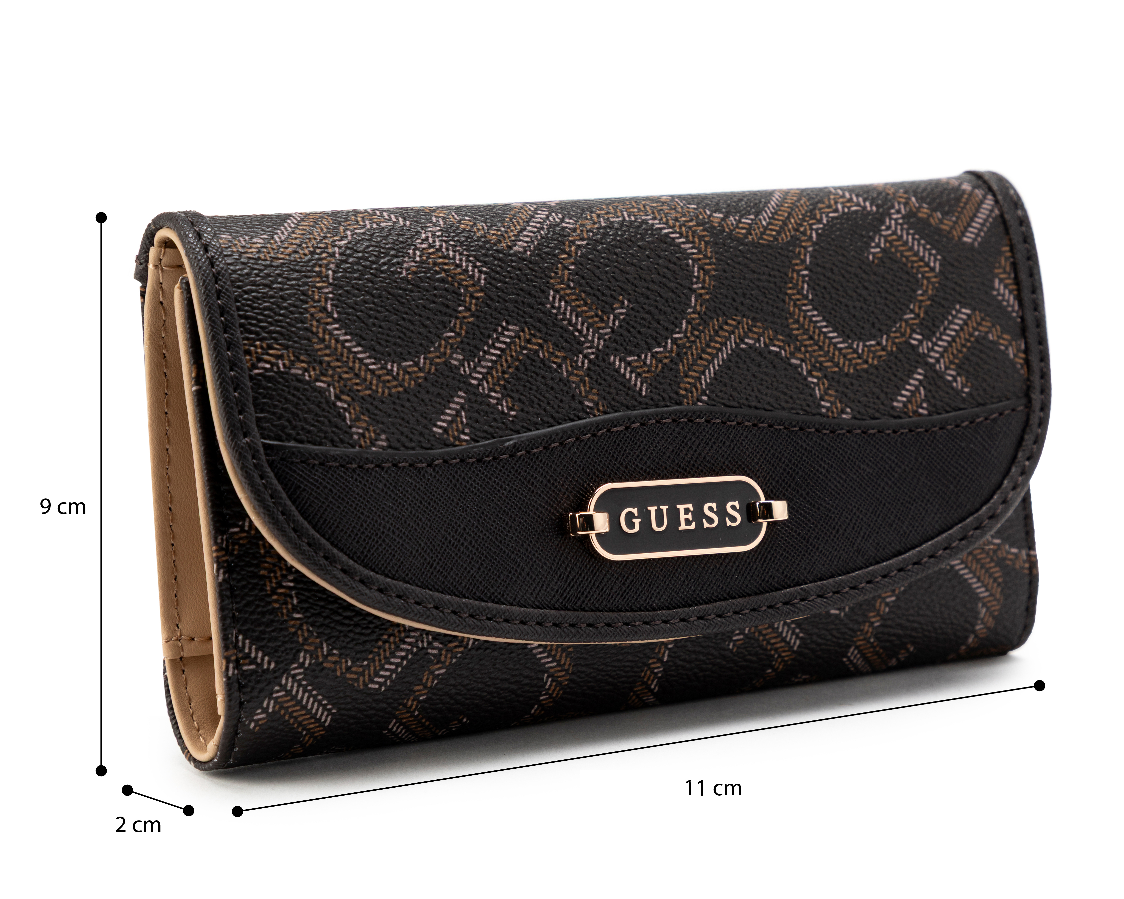 Foto 7 pulgar | Foto 6 | Cartera para Mujer Guess Café
