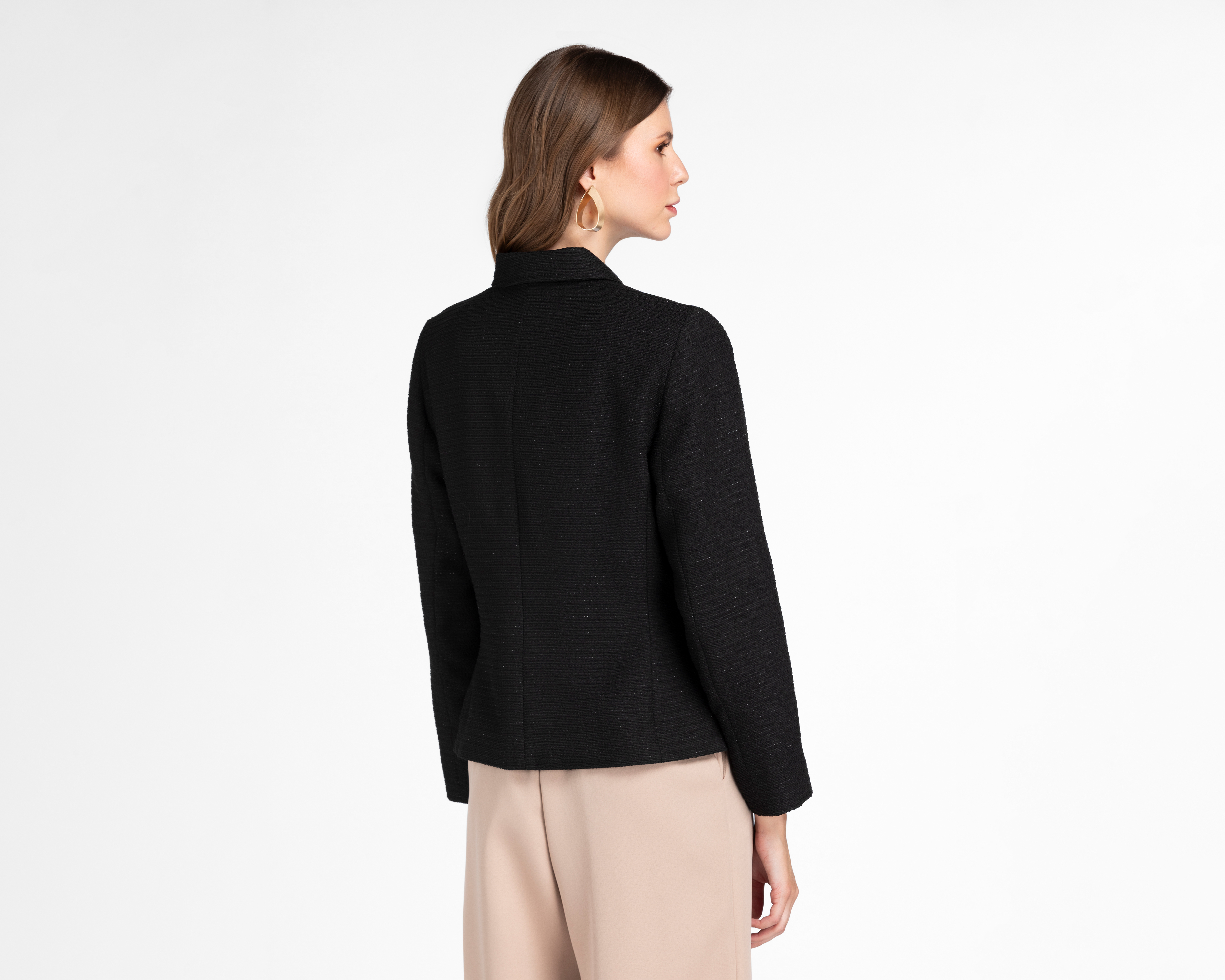 Foto 4 pulgar | Foto 3 | Blazer Negro Andiamo para Mujer