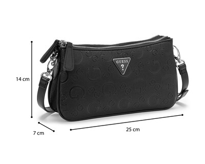 Foto 5 | Foto 6 | Bolsa Cruzada Guess Tyrah
