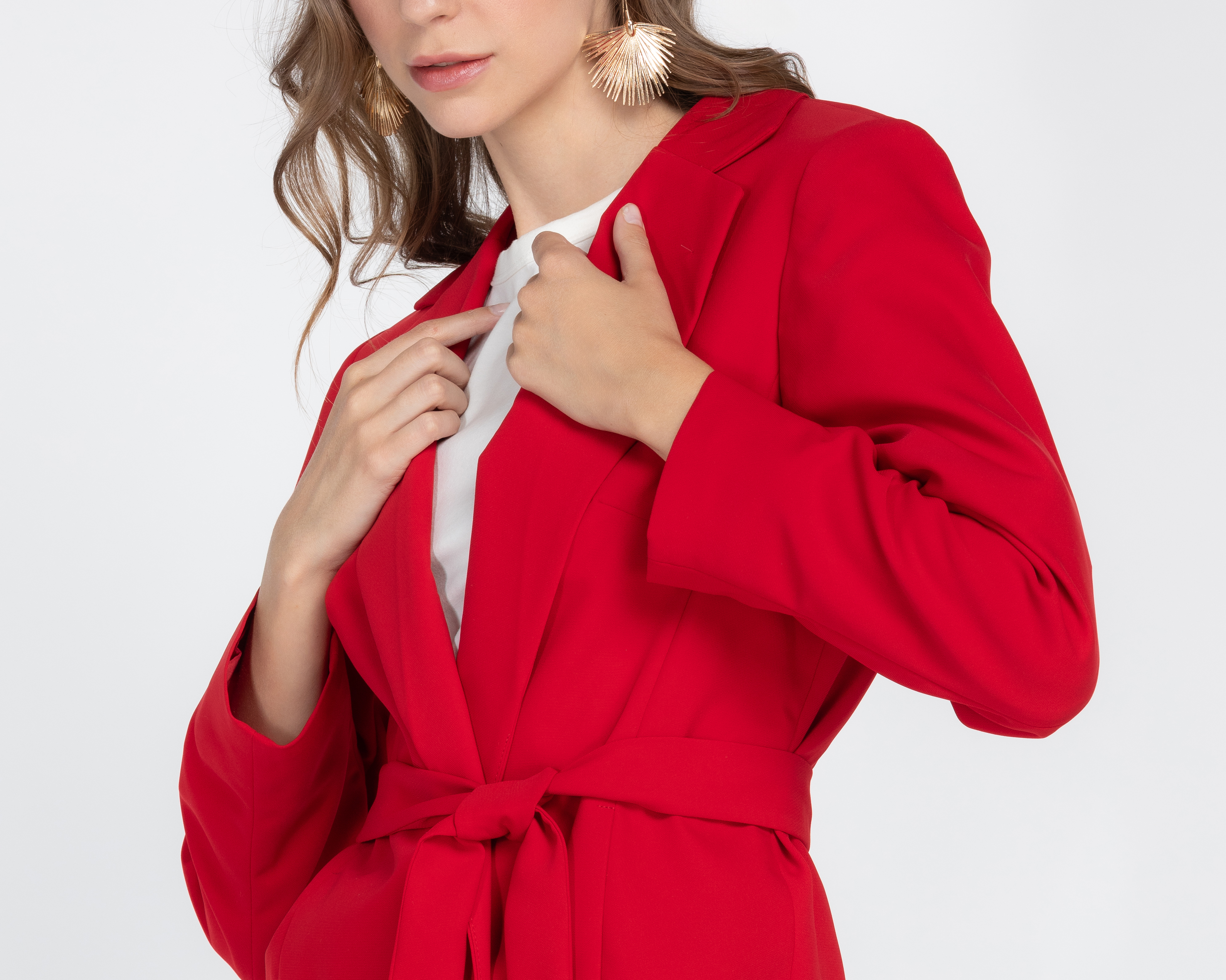 Foto 5 pulgar | Foto 4 | Blazer Rojo Andiamo para Mujer