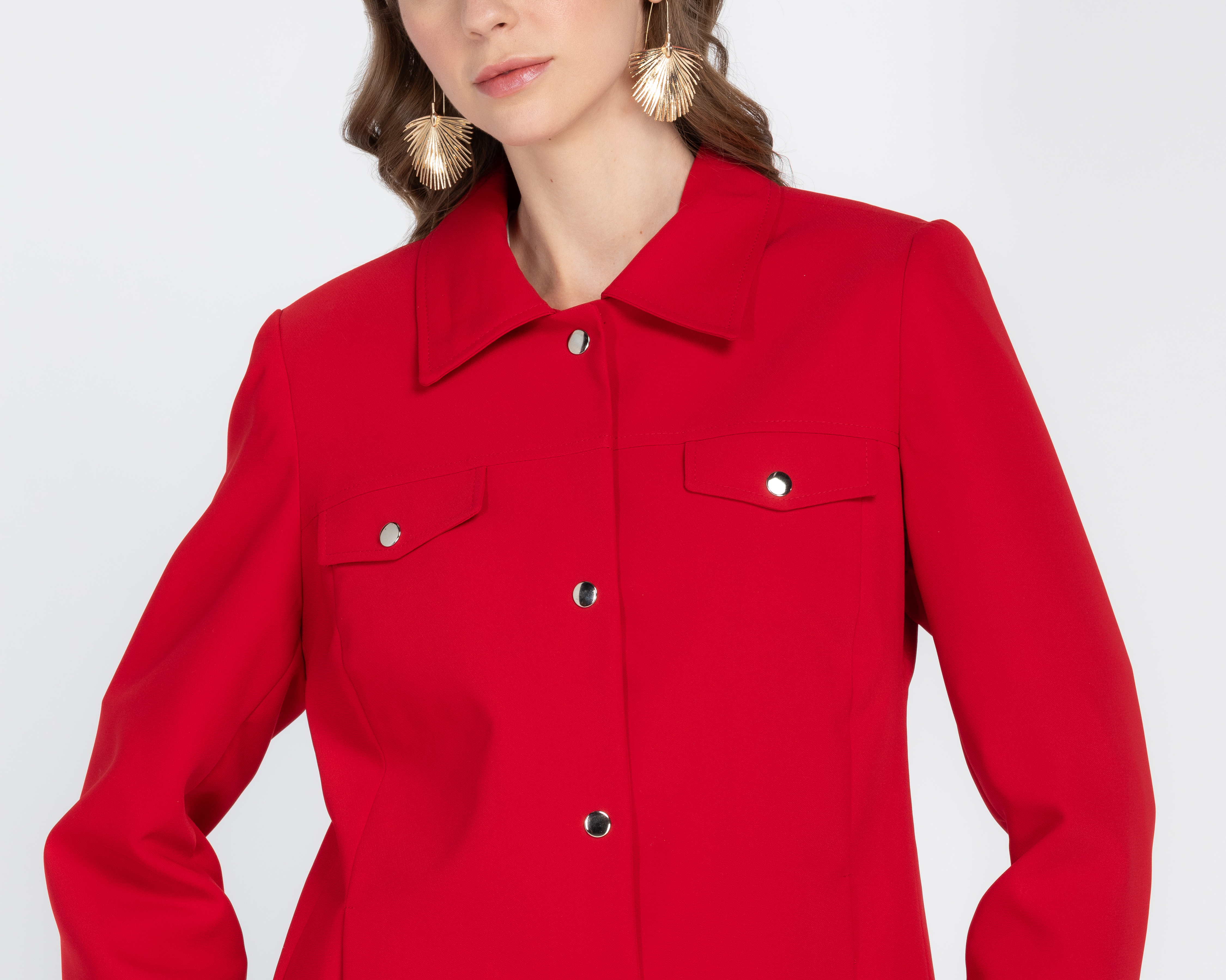 Foto 5 pulgar | Foto 4 | Blazer Rojo Andiamo para Mujer