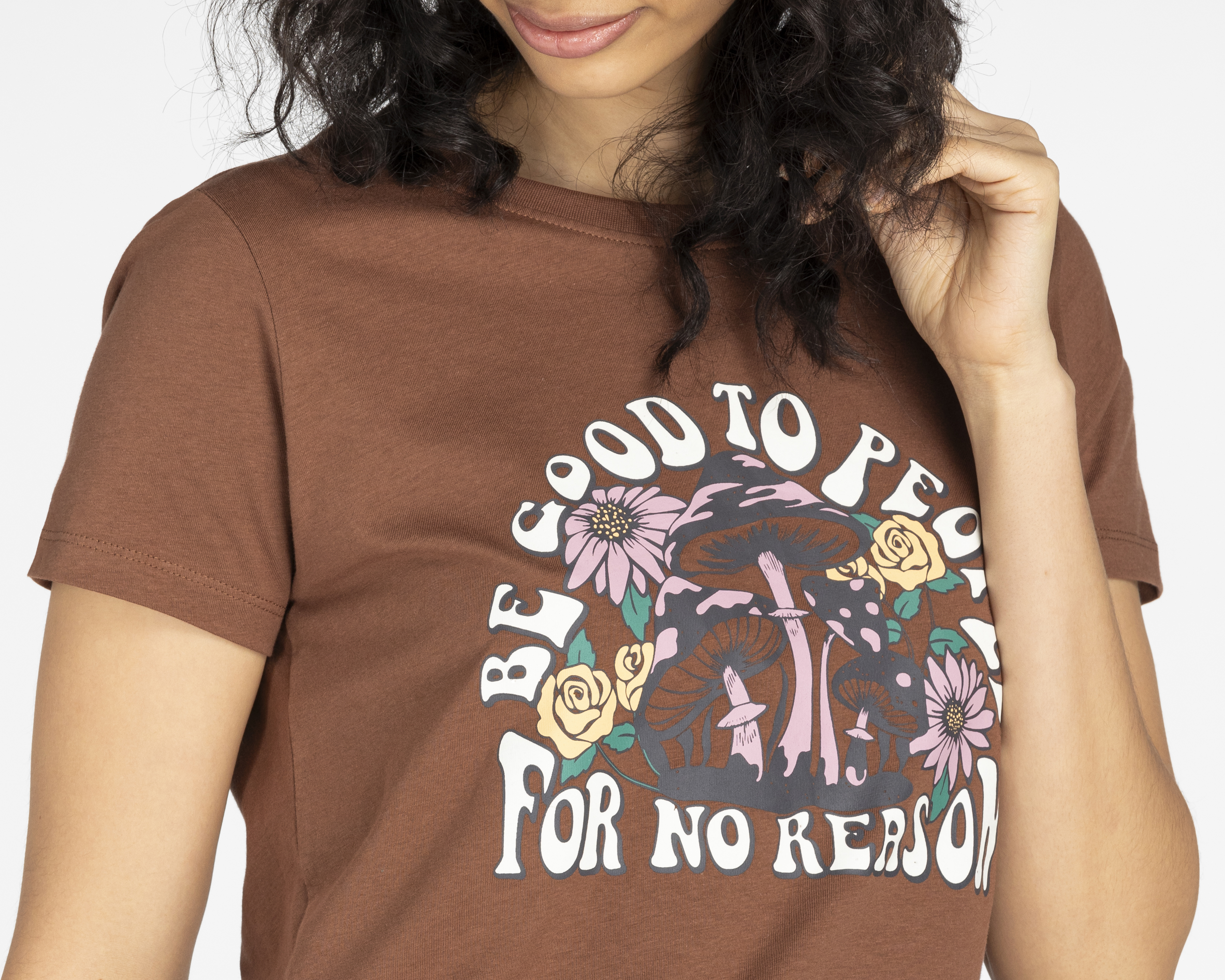 Foto 5 pulgar | Foto 4 | Playera Refill Manga Corta Estampada