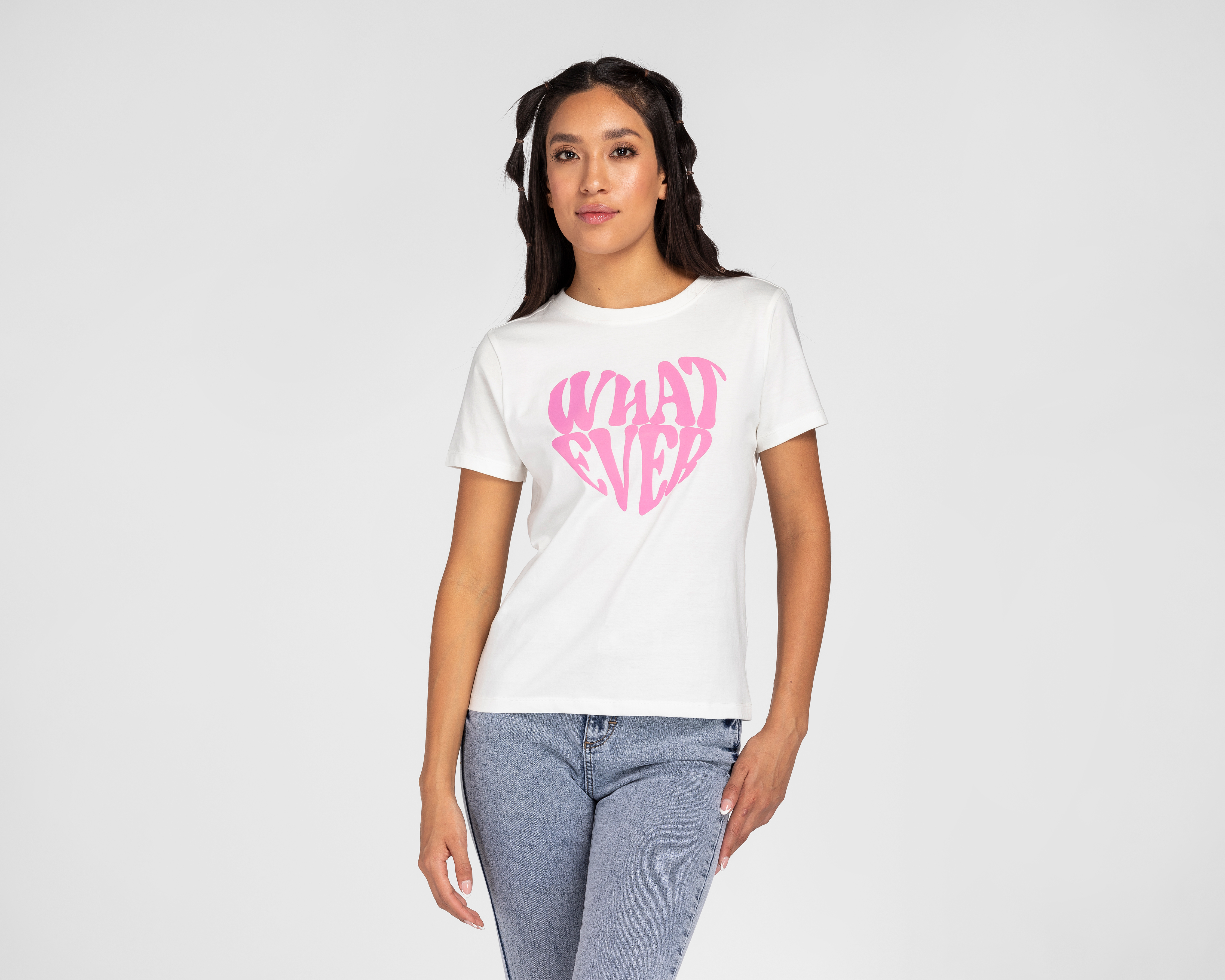 Playera 18 Forever Manga Corta con Estampado