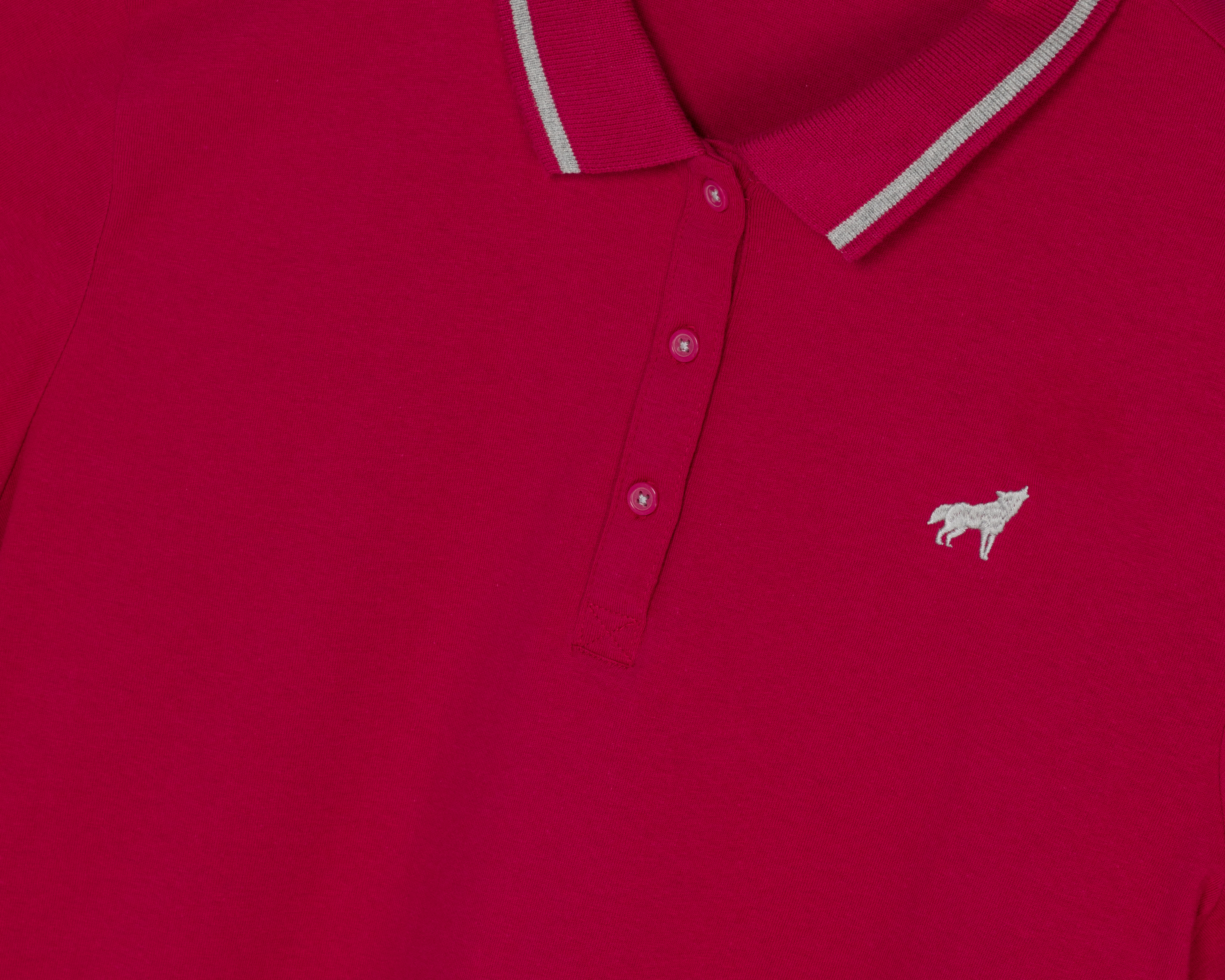 Foto 3 | Foto 3 | Playera Refill Cuello Polo Roja