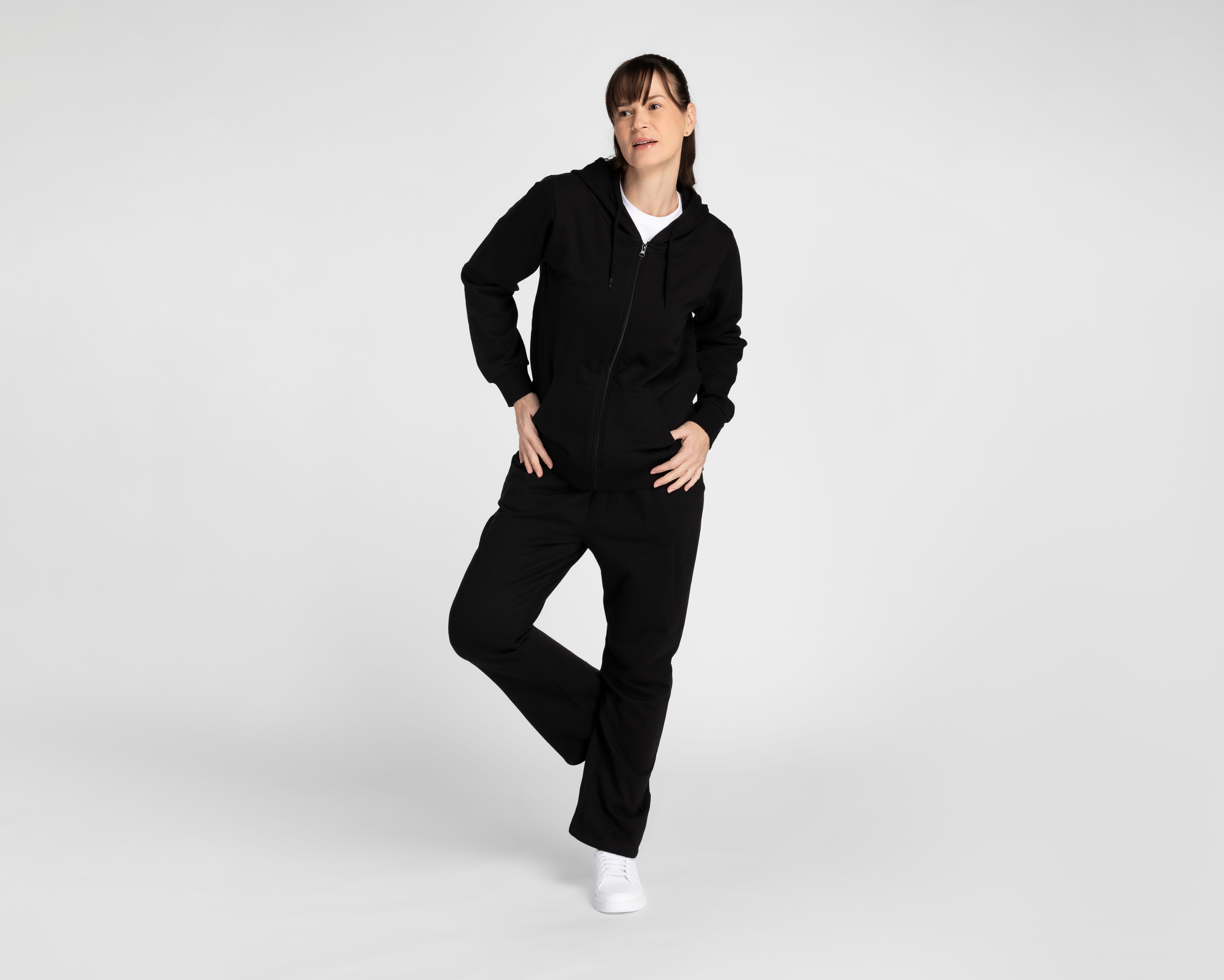 Sudadera y Pants Lucky Star Negro