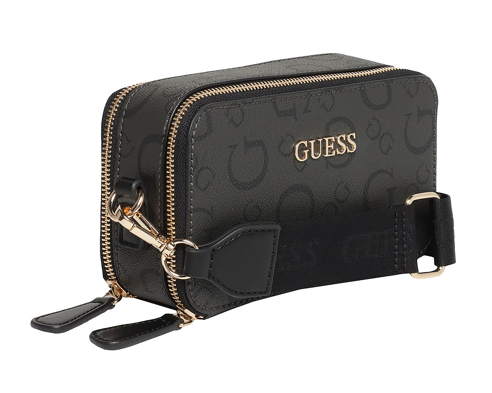 Foto 3 pulgar | Foto 2 | Bolsa Cruzada Guess Barnard
