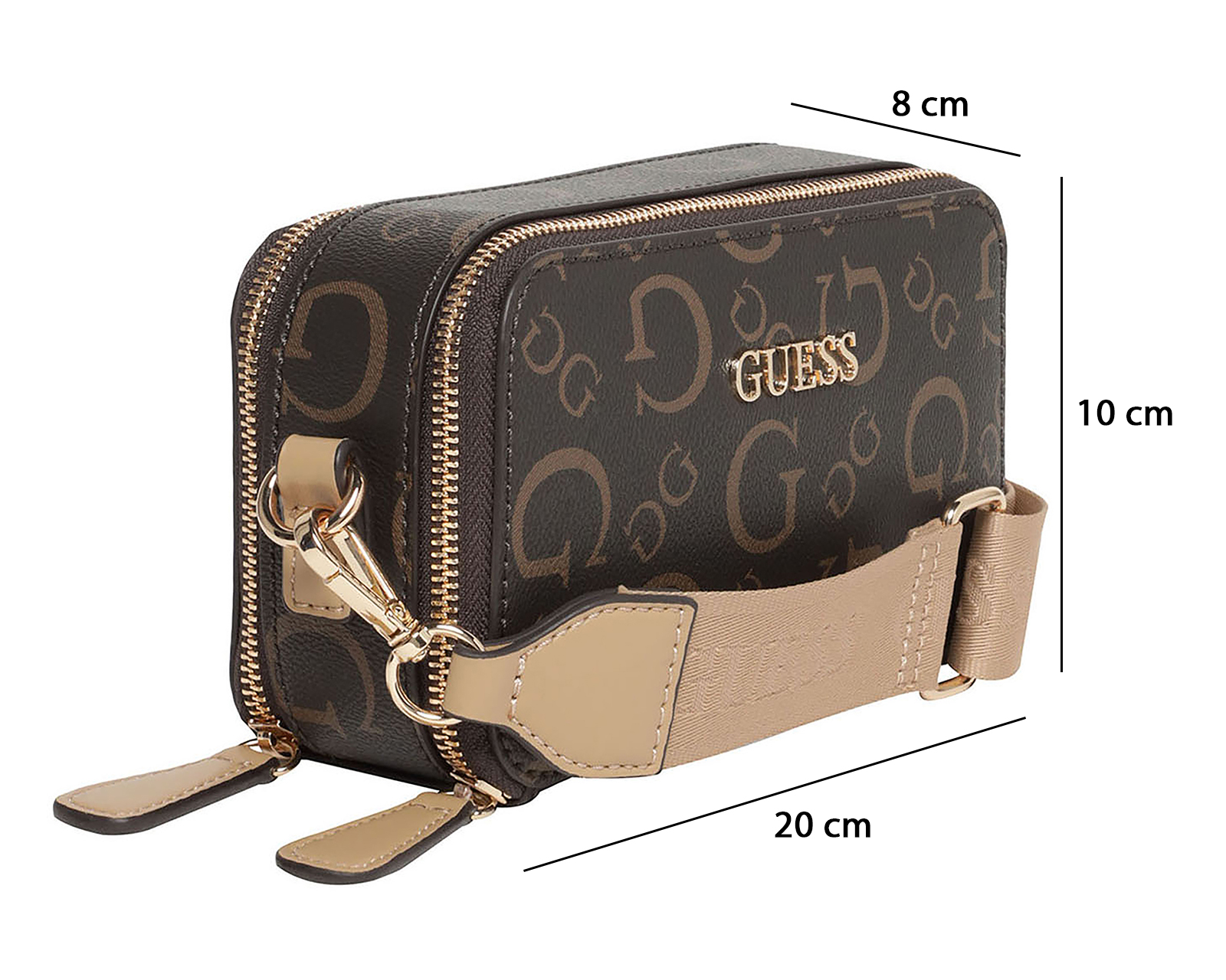 Foto 5 | Foto 5 | Bolsa Cruzada Guess Barnard