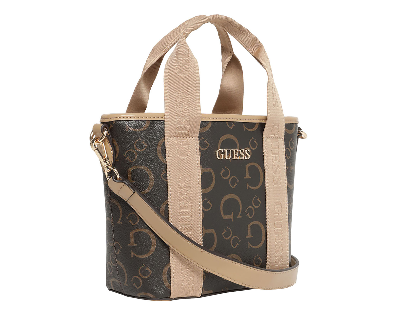 Foto 3 pulgar | Foto 2 | Bolsa de Hombro Guess Barnard