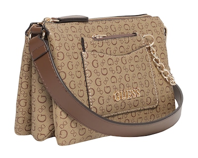 Foto 3 | Foto 3 | Bolsa Cruzada Guess con Monedero
