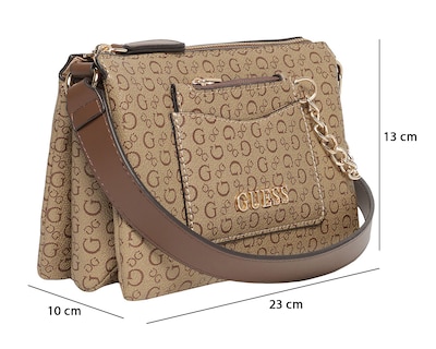 Foto 6 | Foto 6 | Bolsa Cruzada Guess con Monedero