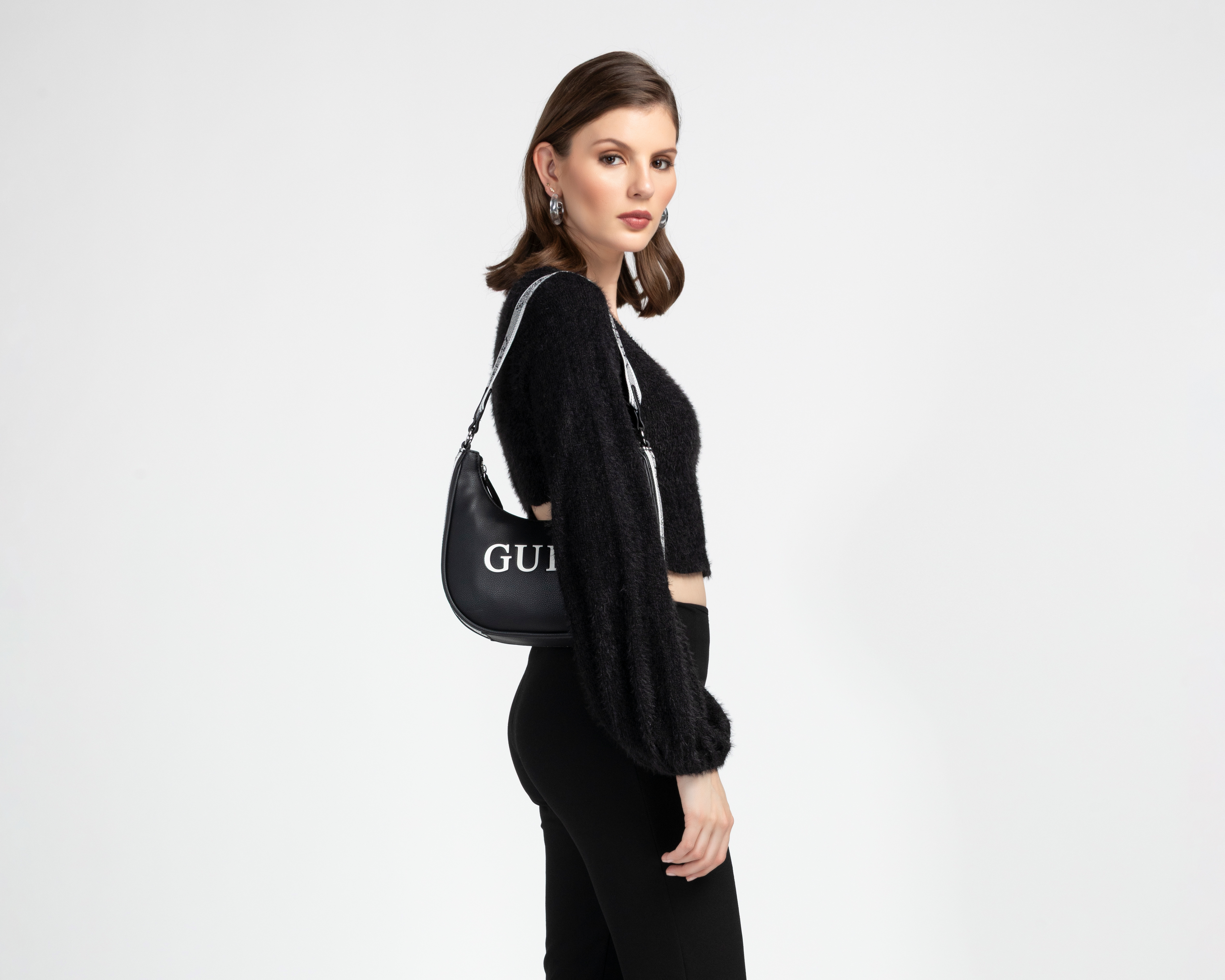 Foto 7 | Foto 6 | Bolsa de Hombro Guess Rosse