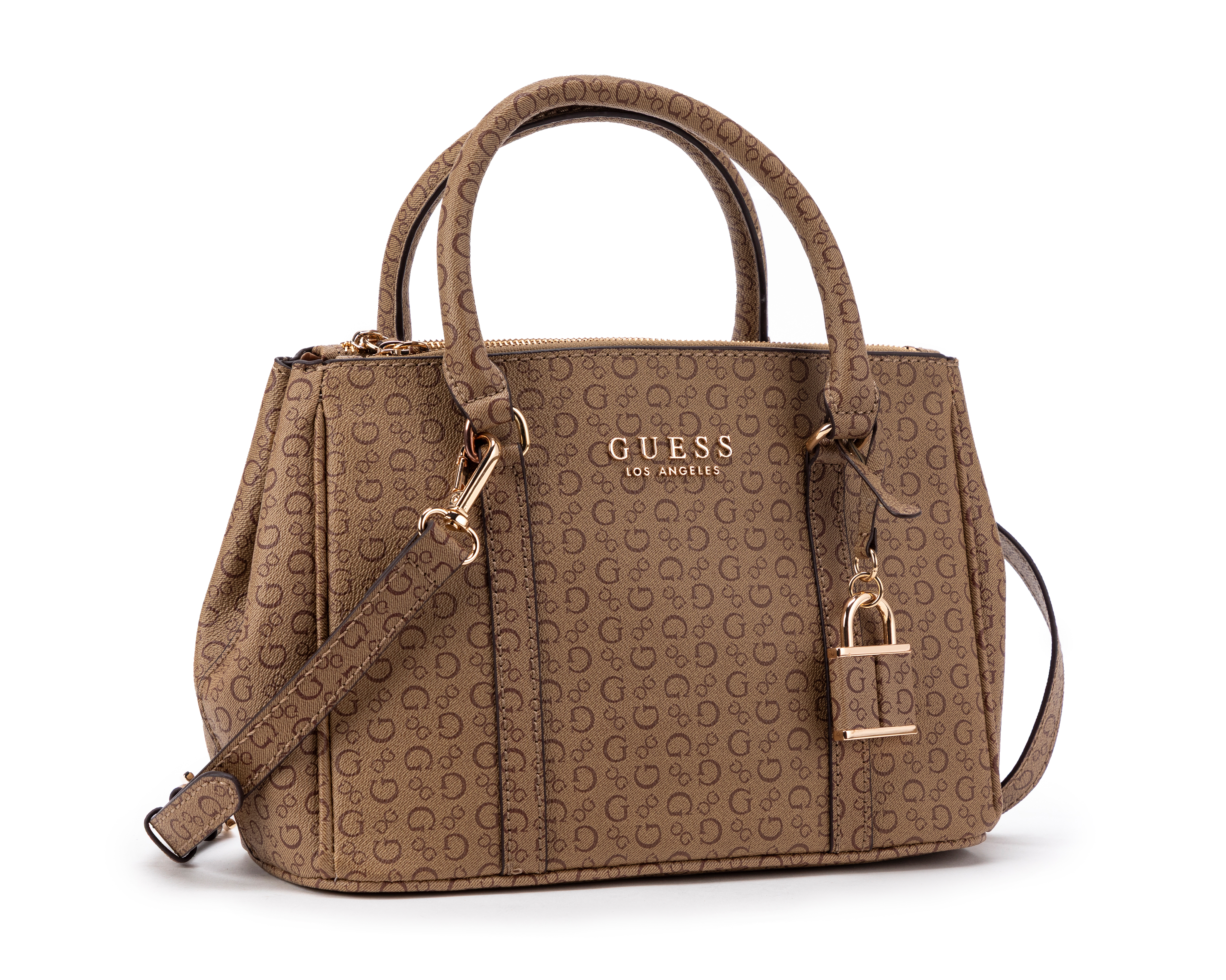 Foto 3 pulgar | Foto 2 | Bolsa de Mano Guess Saffron