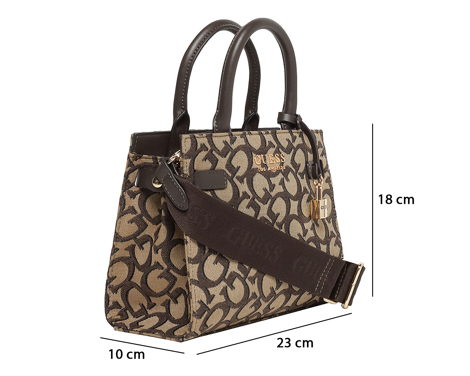 Foto 6 pulgar | Foto 5 | Bolsa de Mano Guess Baymont