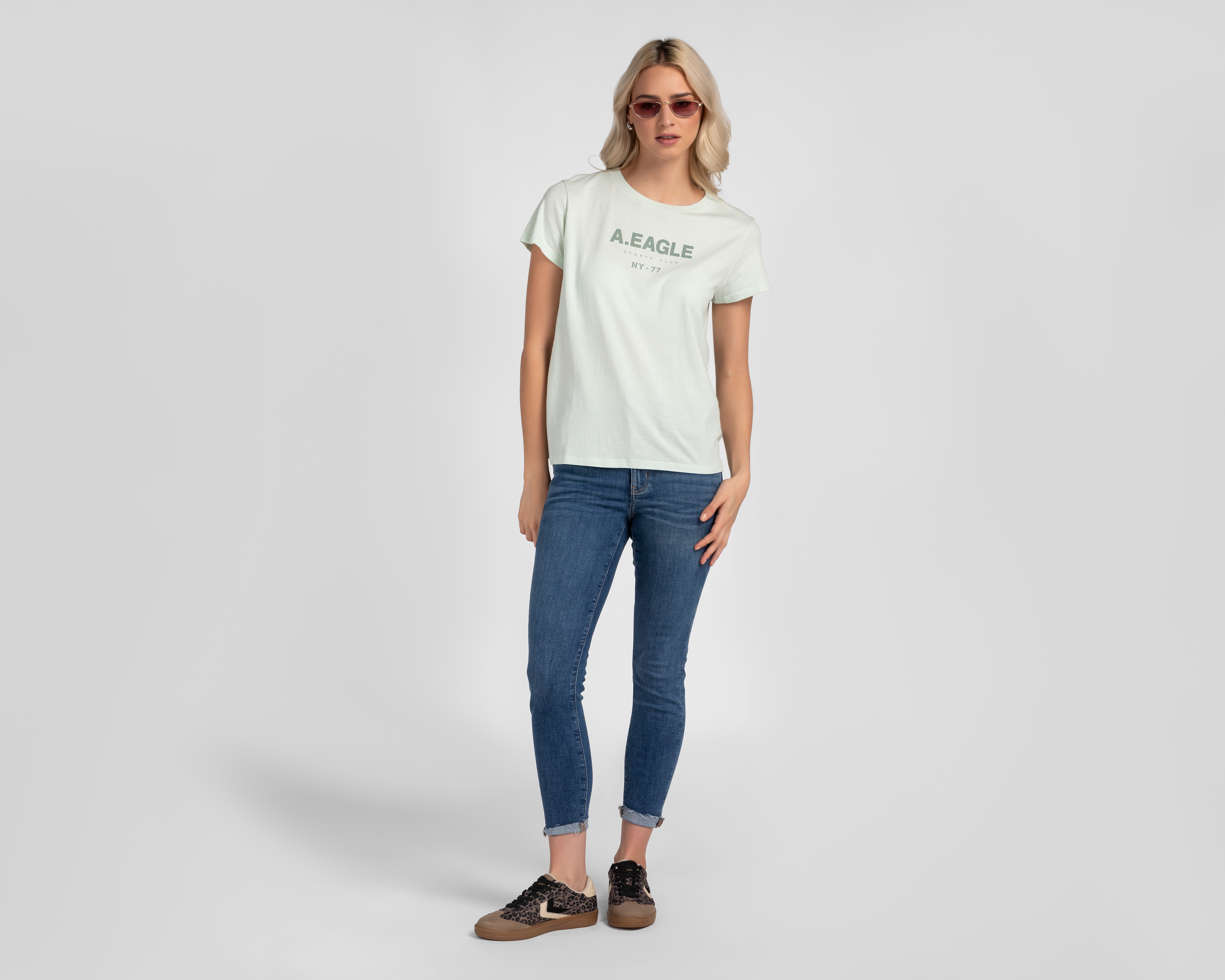 Foto 2 | Foto 2 | Jeans Jeggings Crop American Eagle Outfitters para Mujer