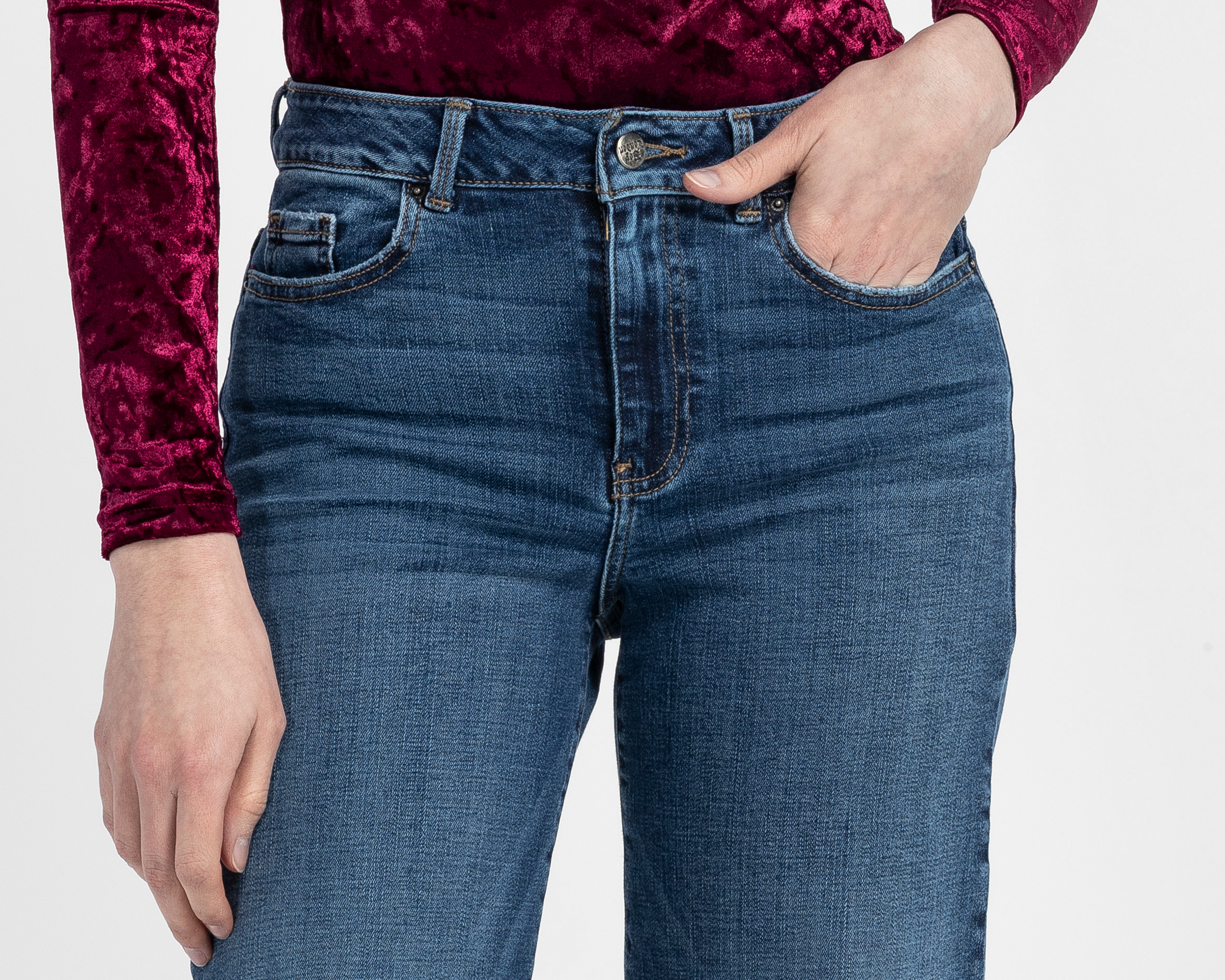 Foto 5 pulgar | Foto 4 | Jeans Wide Leg Boy London para Mujer