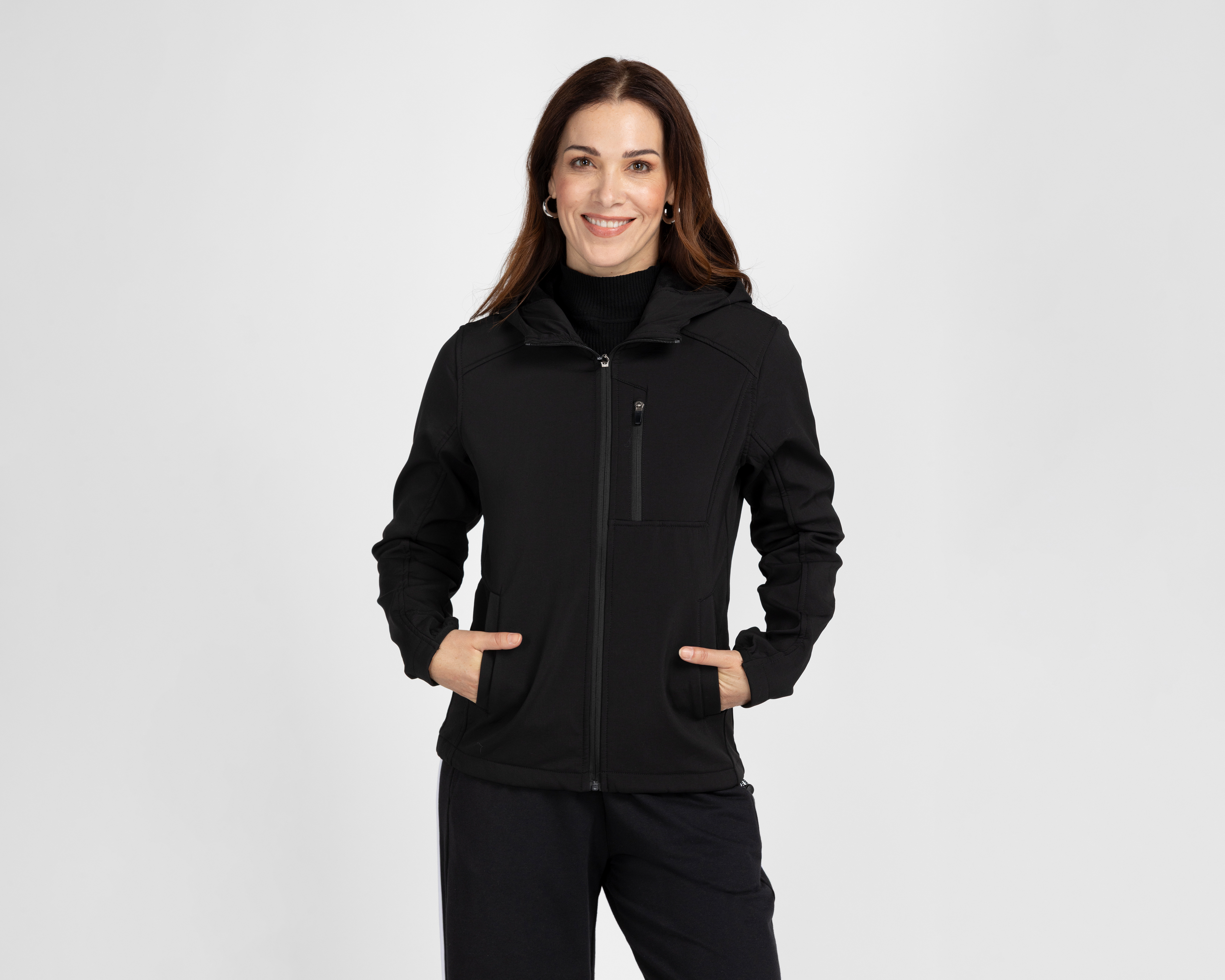 Chamarra con Capucha Roosevelt para Mujer