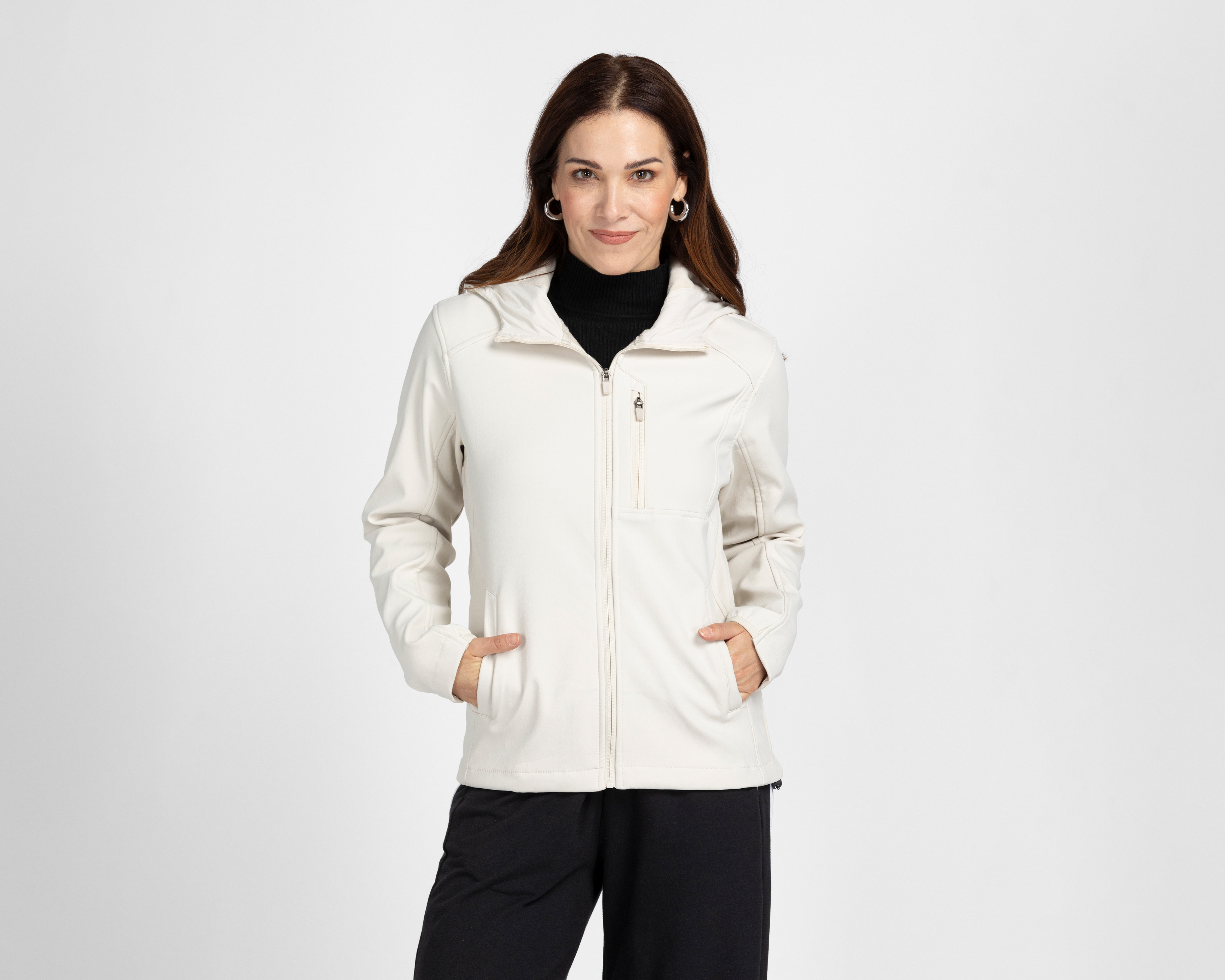 Chamarra con Capucha Roosevelt para Mujer